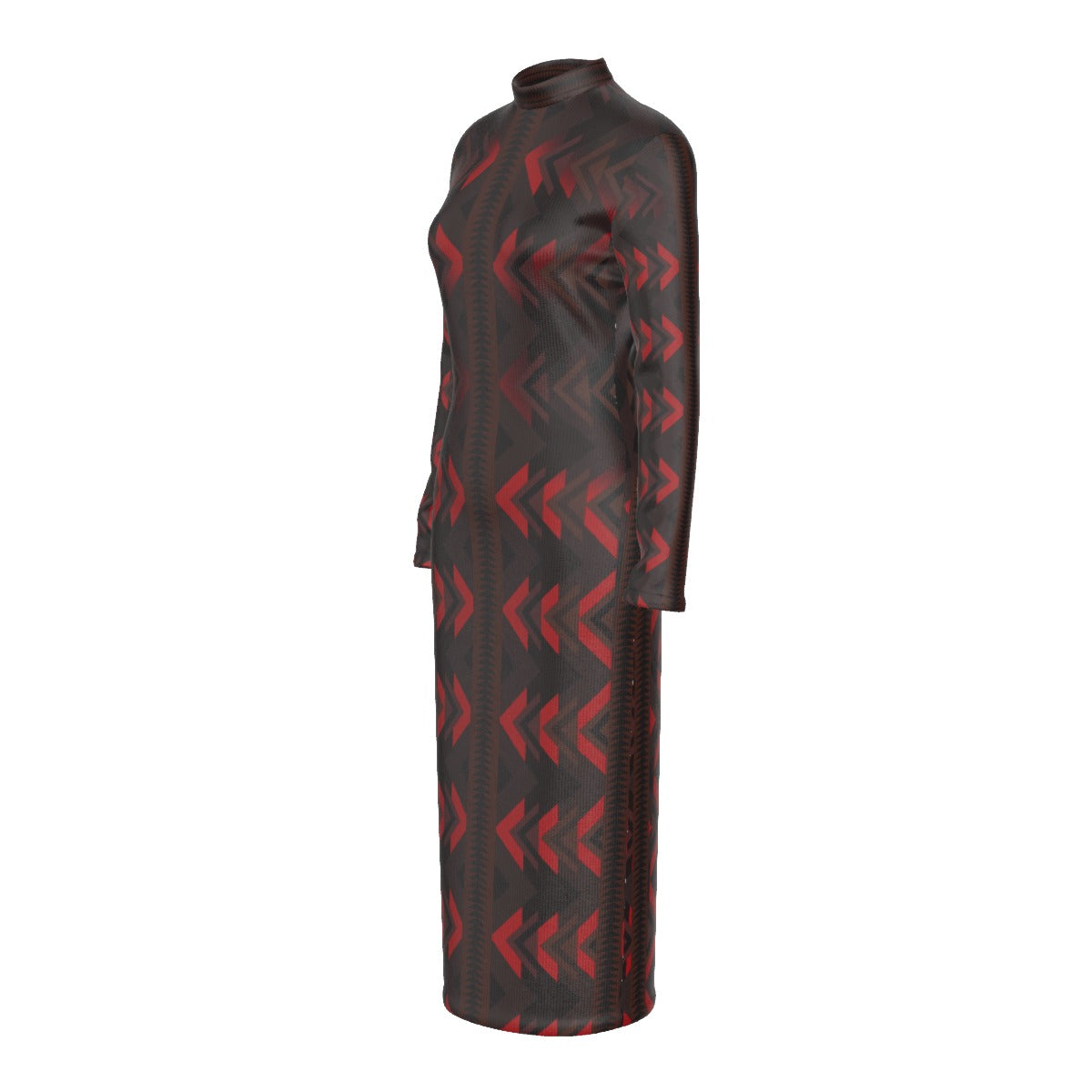 Arrows of Destiny Mockneck Dress