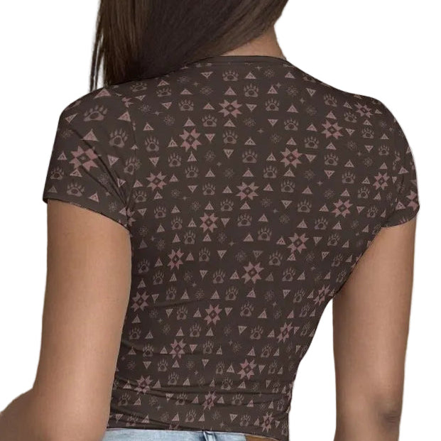 Boujee Bear Ribbed T-shirt