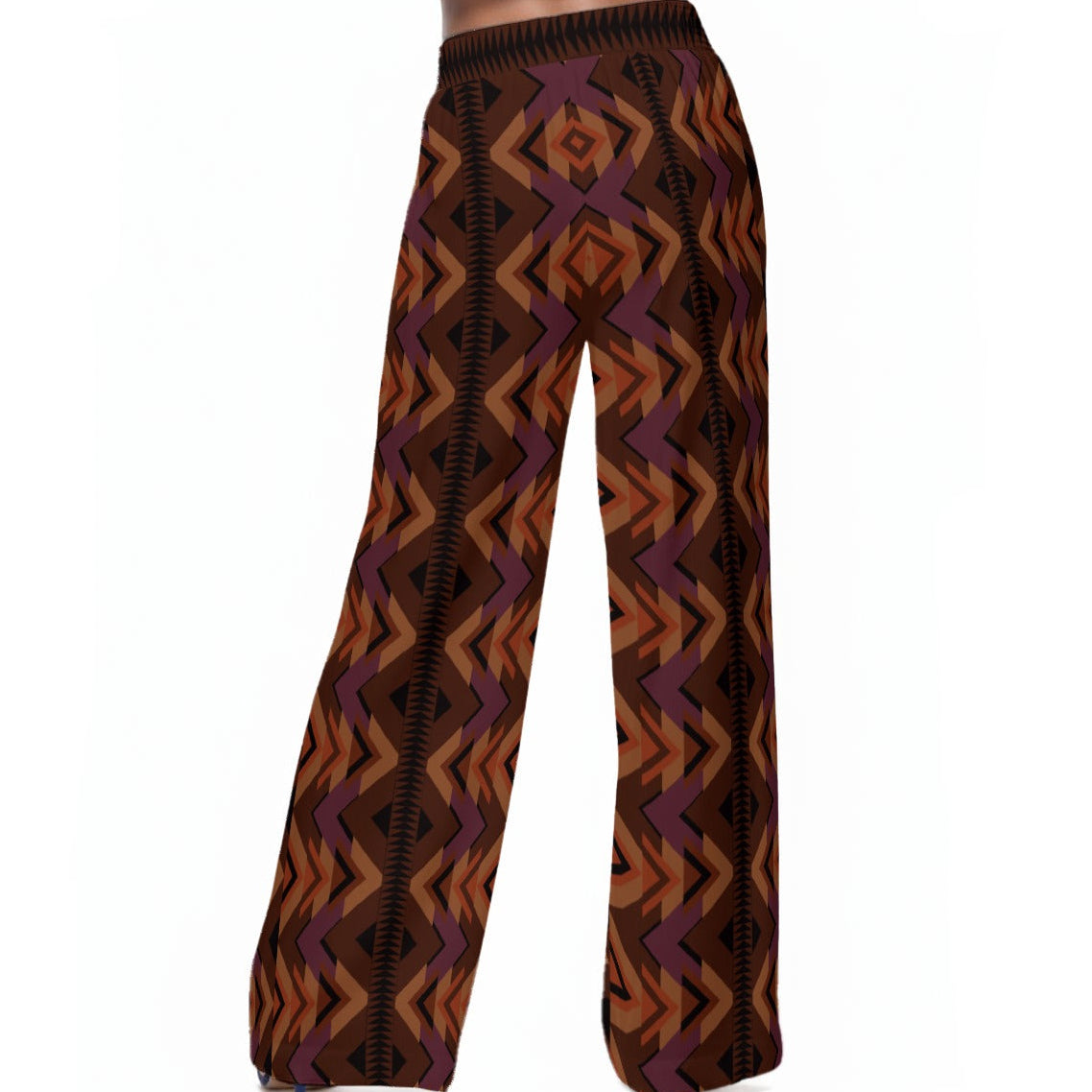 Arrows of Destiny Wide-Leg Pants Rayon