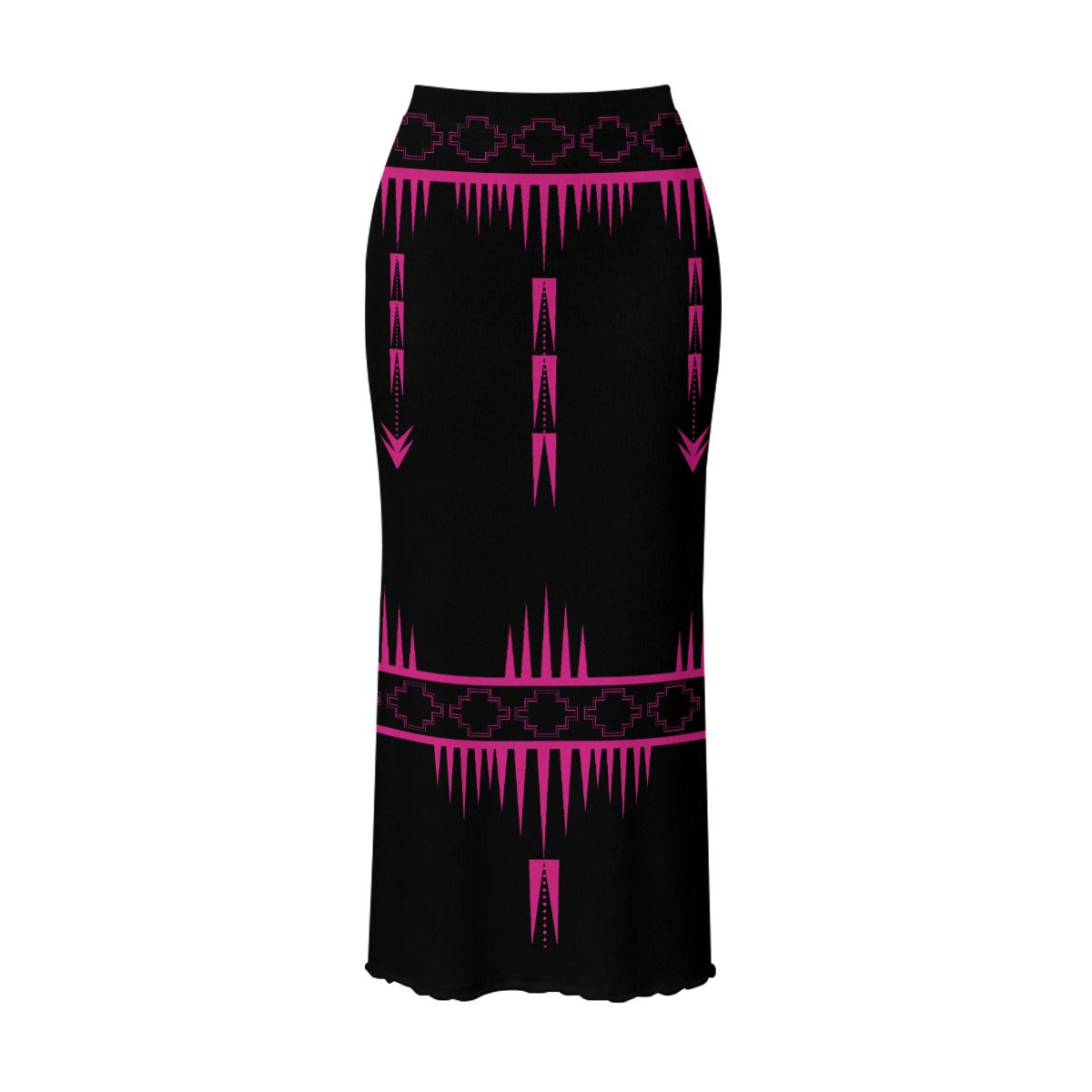 NTV kokenewapikoneyak ᑯᑫᓀᐊᐧᐱᑯᓀᔭᐠ Pink Mesh Skirt Set