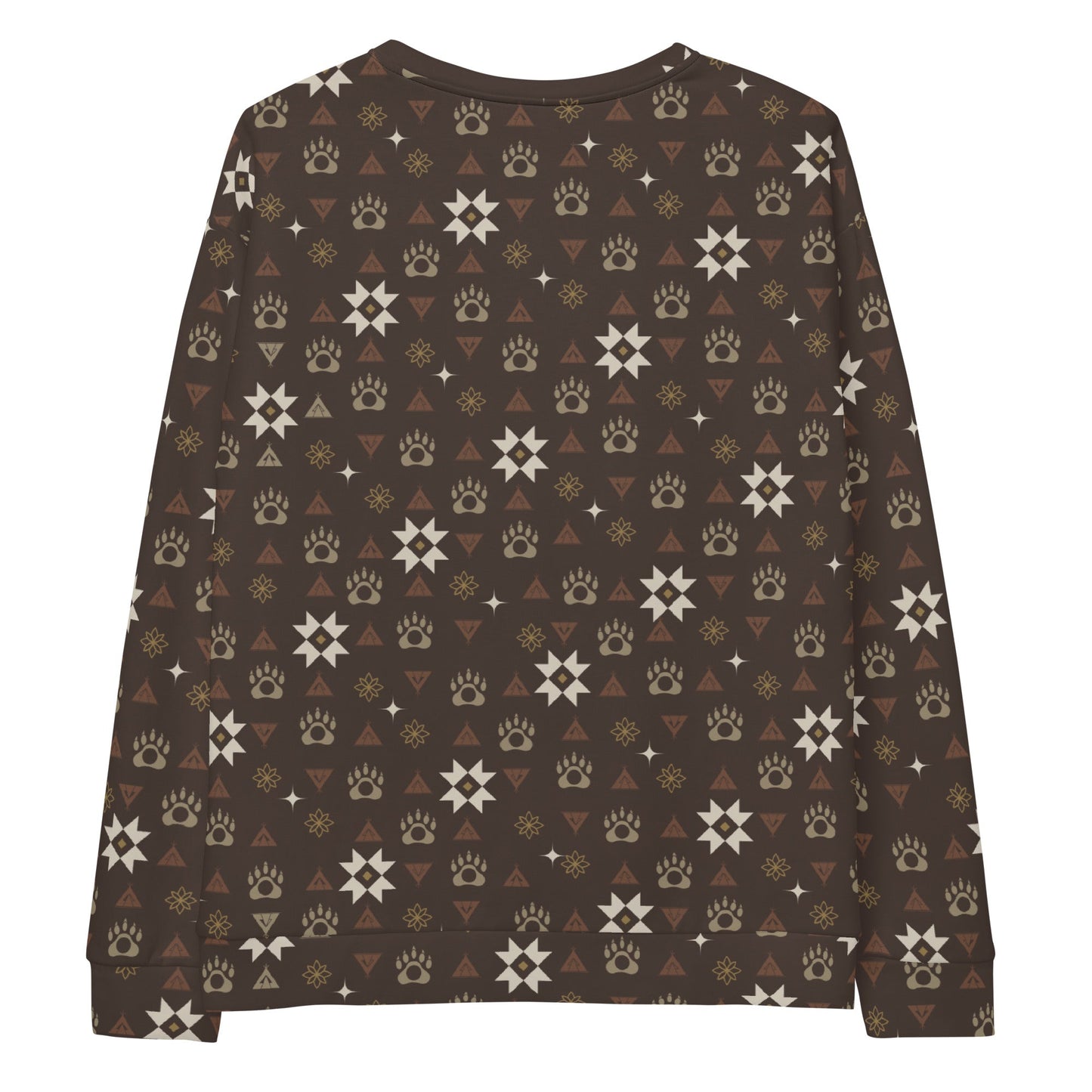 Boujee Native Bear Sweatshirt - Nikikw Designs