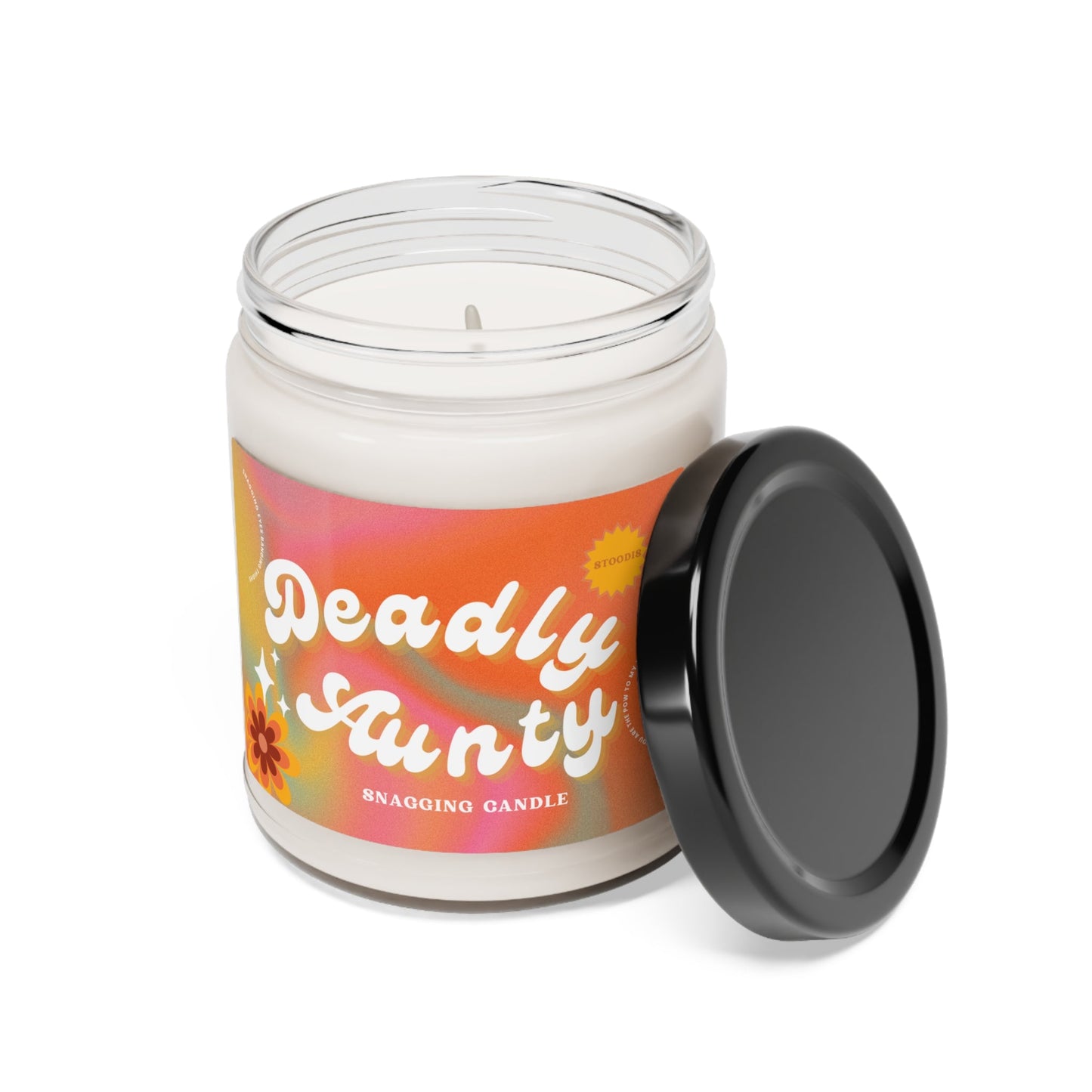 Deadly Aunty Native Humor Soy Candle - Nikikw Designs