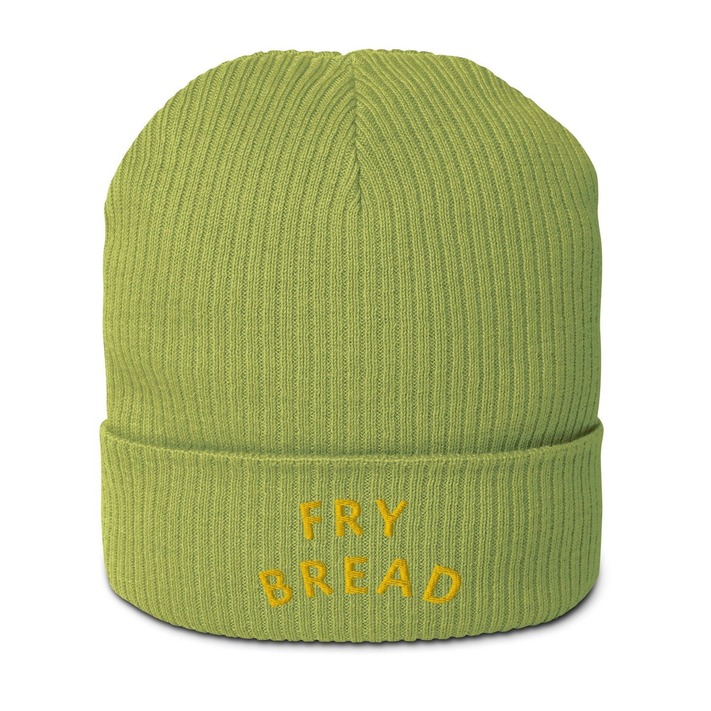 Fry Bread Organic ribbed beanie native toque - Nikikw Designs