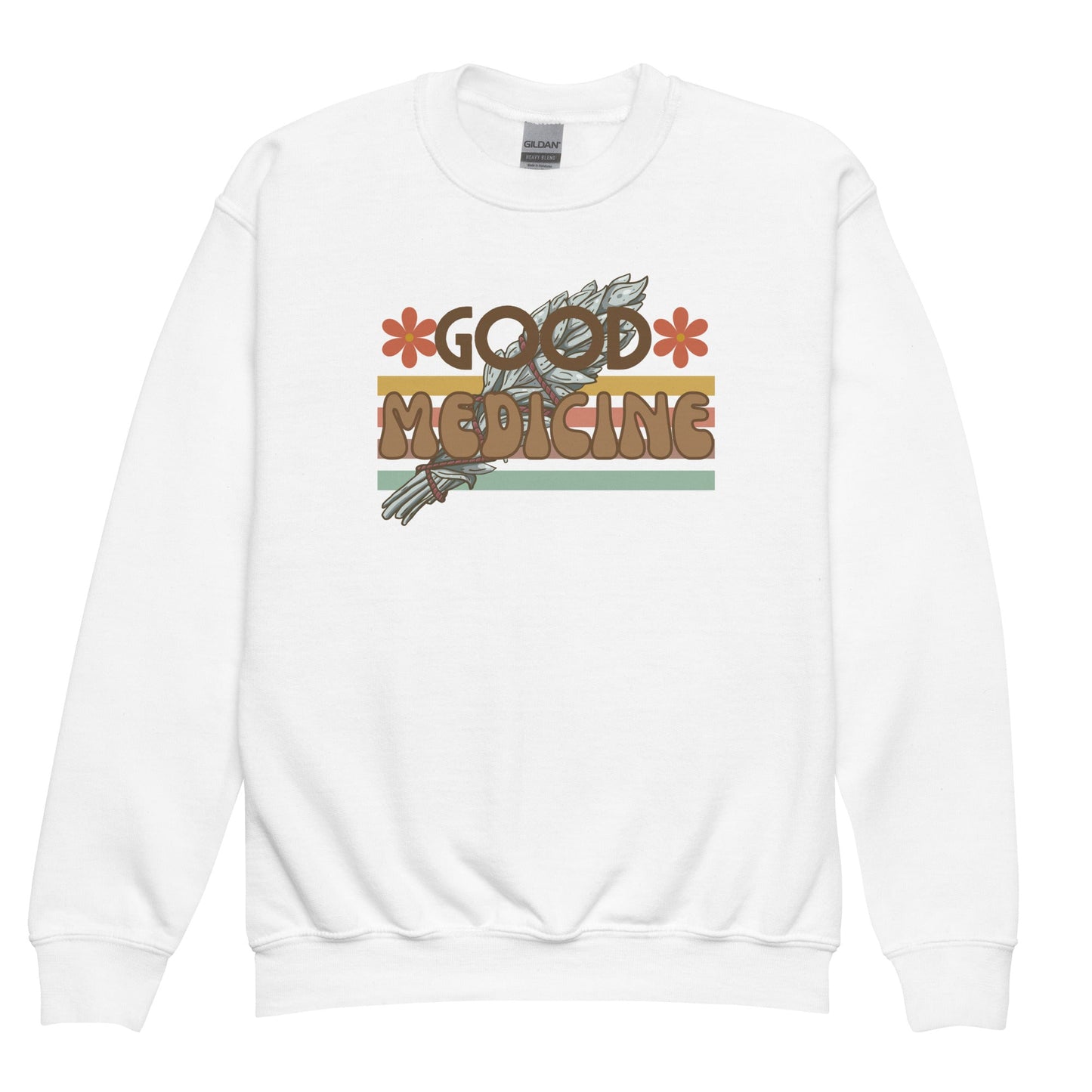 Good medicine Youth crewneck sweatshirt - Nikikw Designs