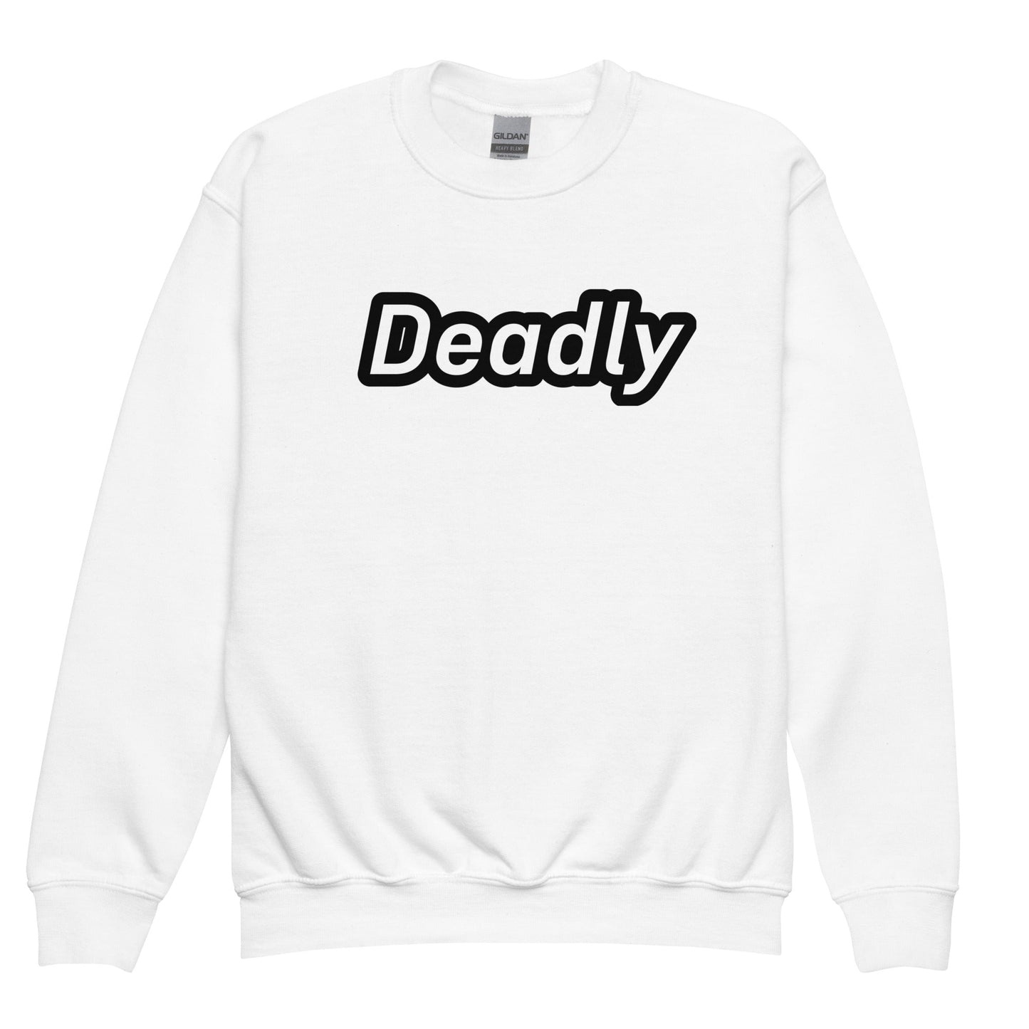 Jus Deadly Youth crewneck sweatshirt - Nikikw Designs