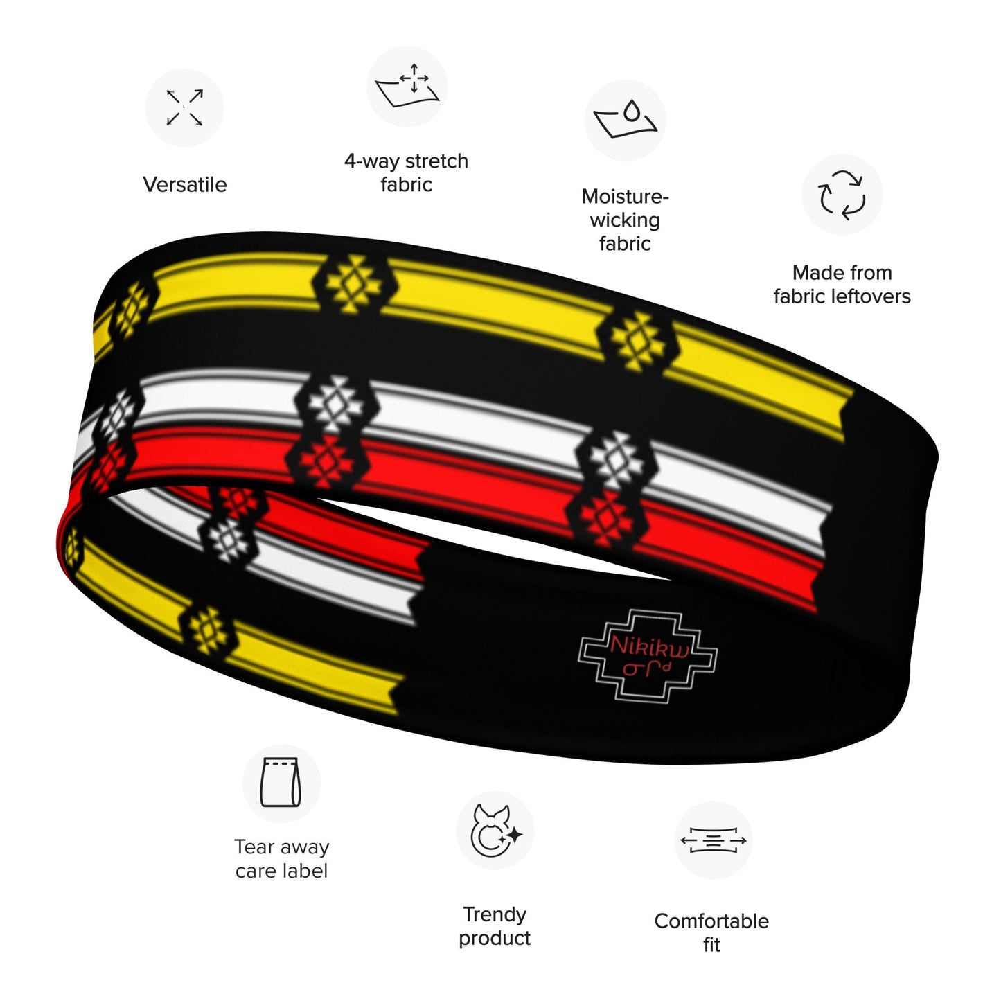 Native Medicine Wheel Headband - Nikikw Designs