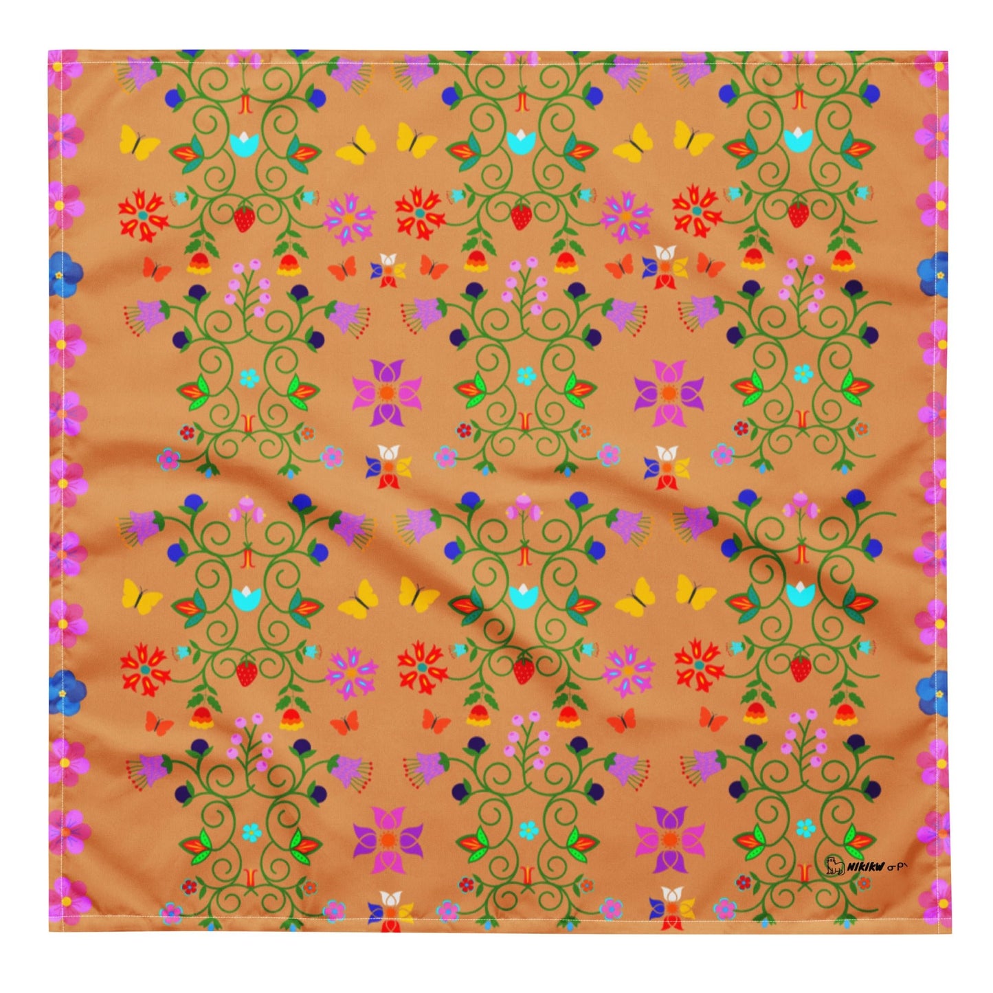 Native print bandana Scarf - Nikikw Designs