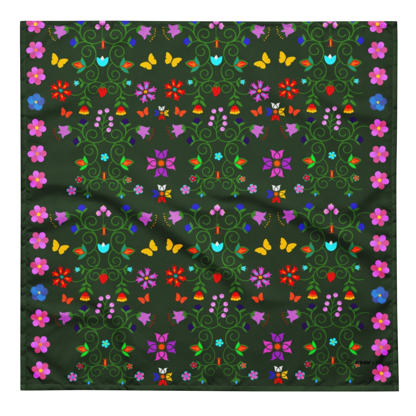 Native print bandana Scarf - Nikikw Designs