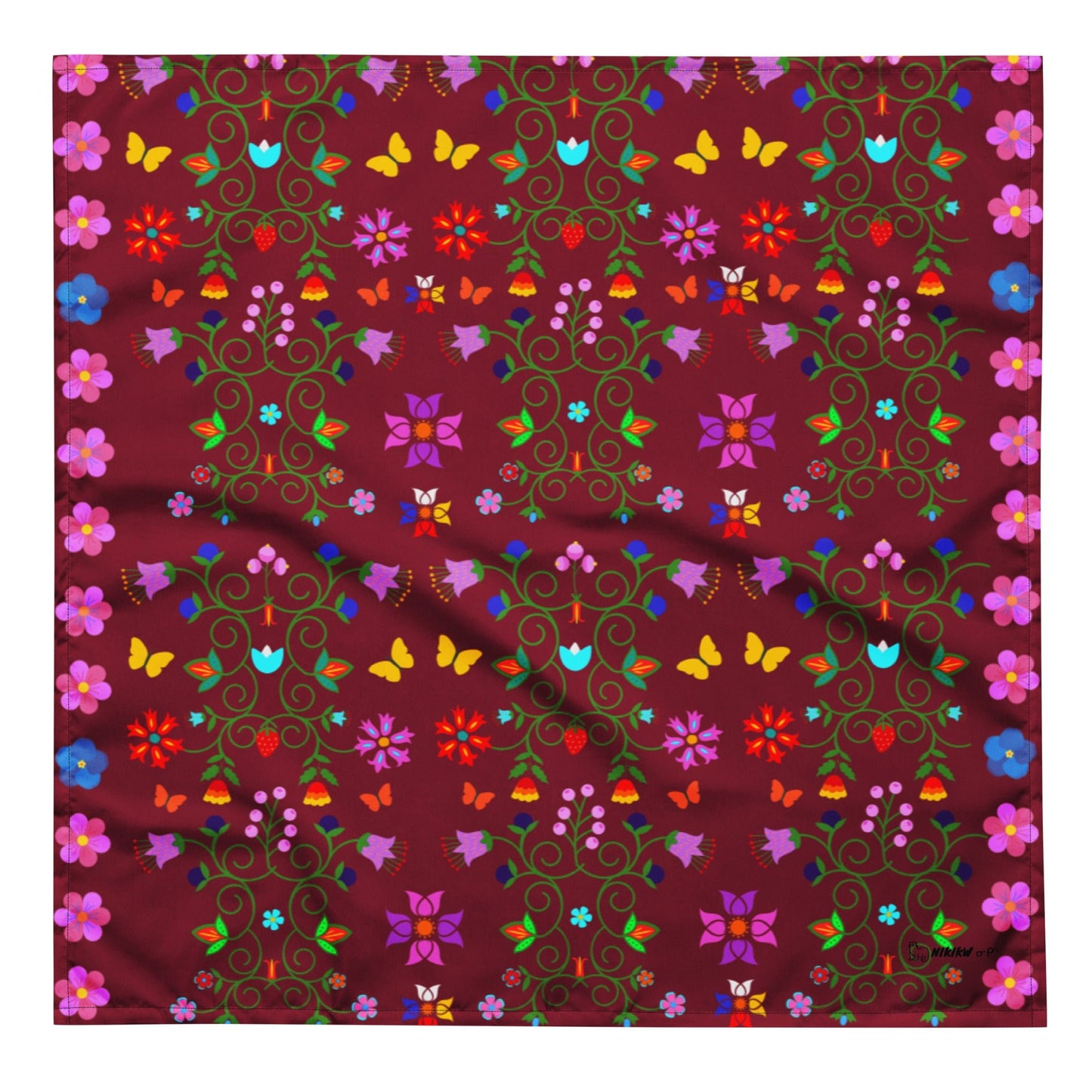 Native print bandana Scarf - Nikikw Designs