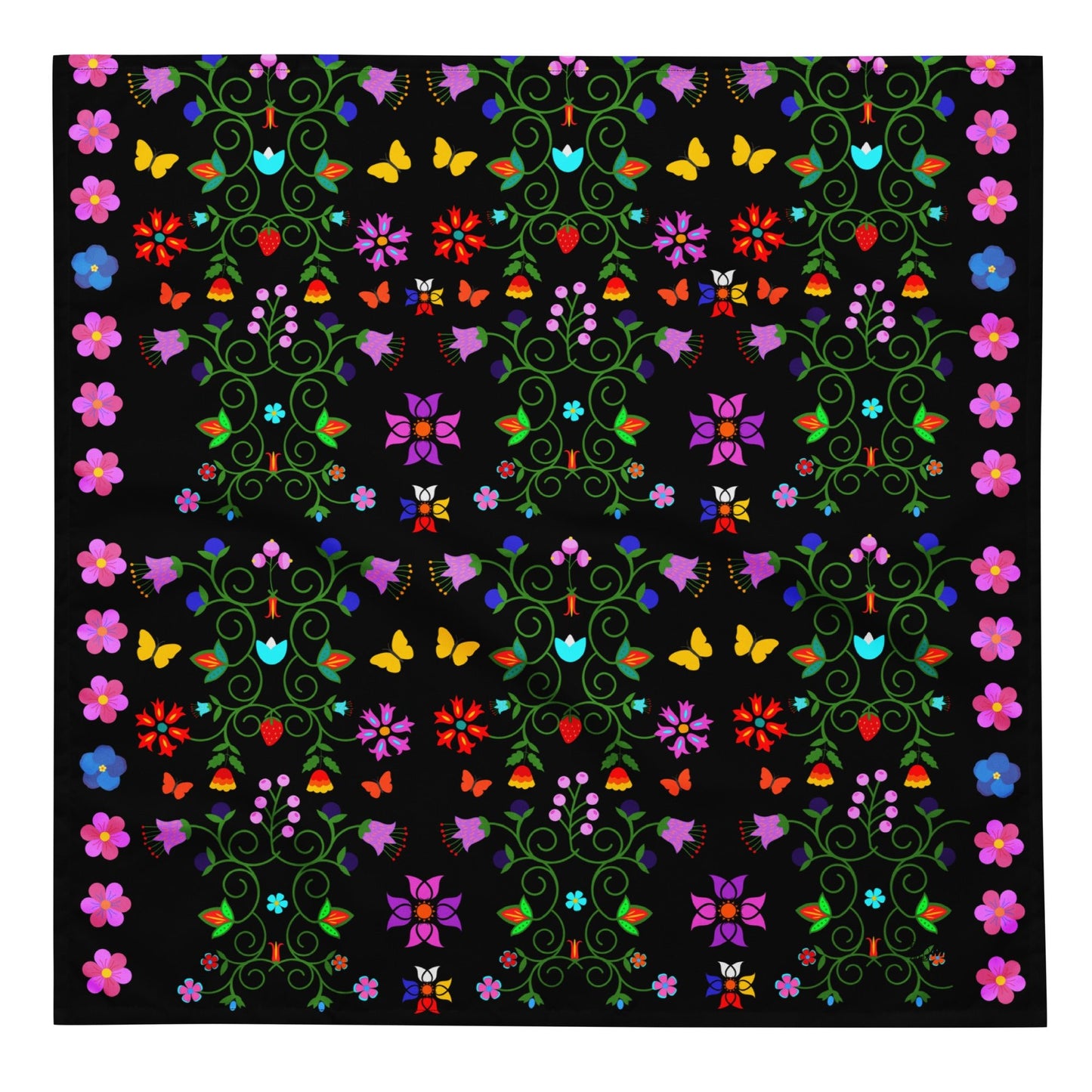 Native print bandana Scarf - Nikikw Designs