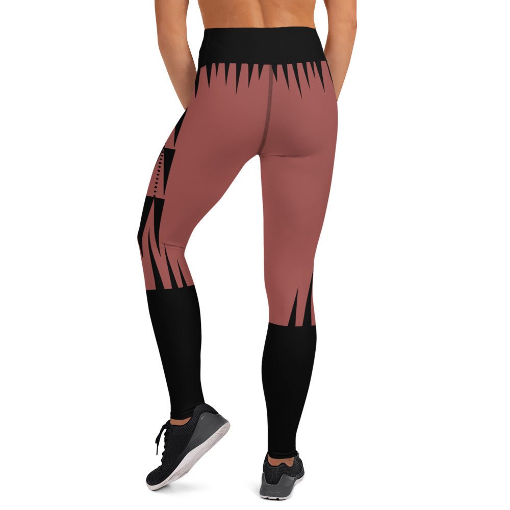 Native Print Yoga Leggings - Nikikw Designs