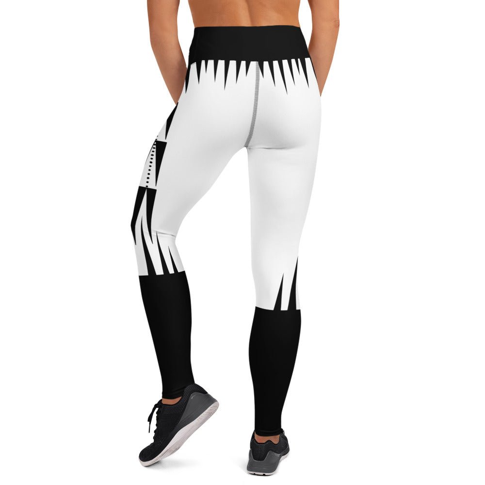 Native print Yoga Leggings - Nikikw Designs