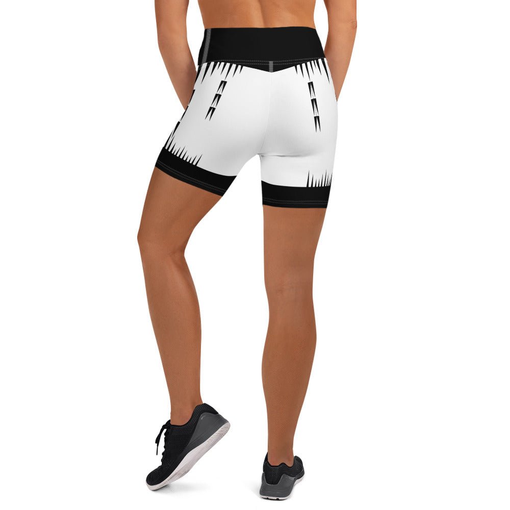 Native Print Yoga Shorts - Nikikw Designs