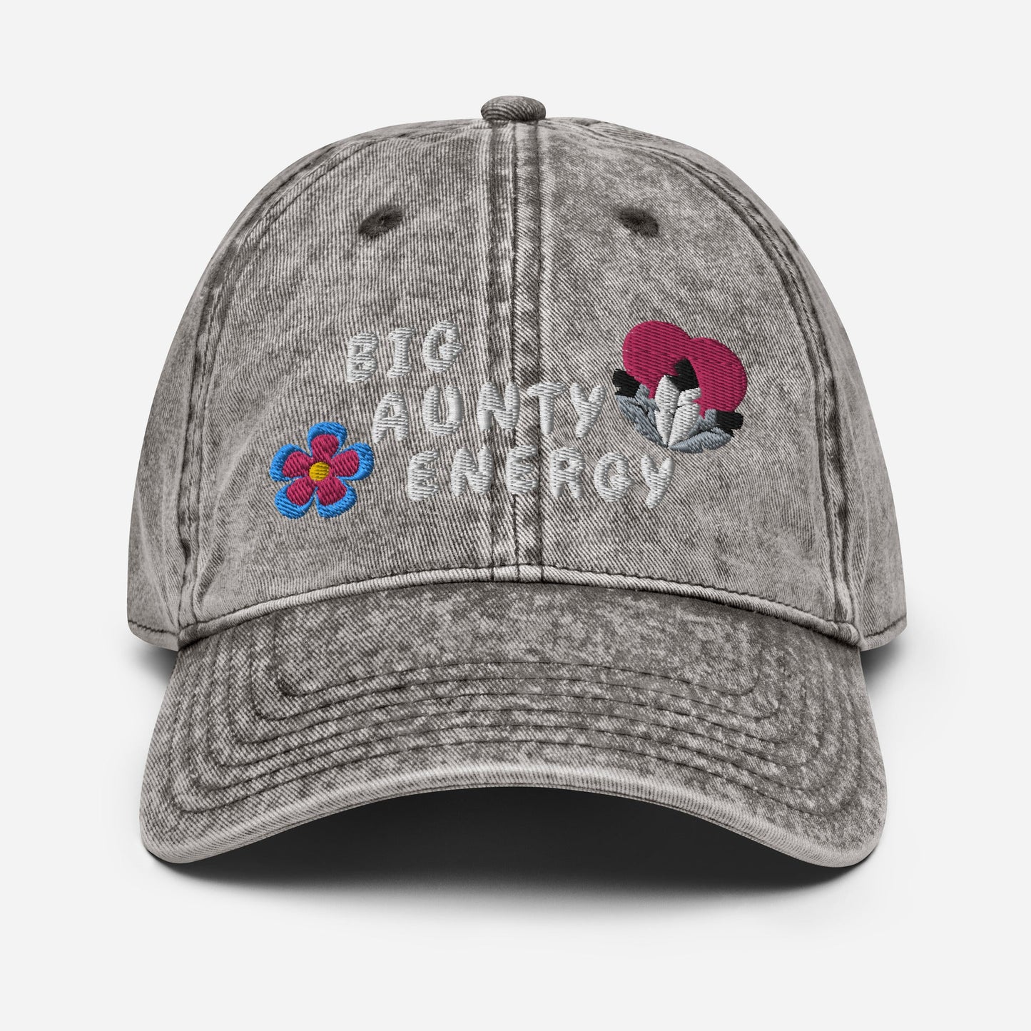 Big Aunty Energy Vintage Native Dad Hat - Nikikw Designs