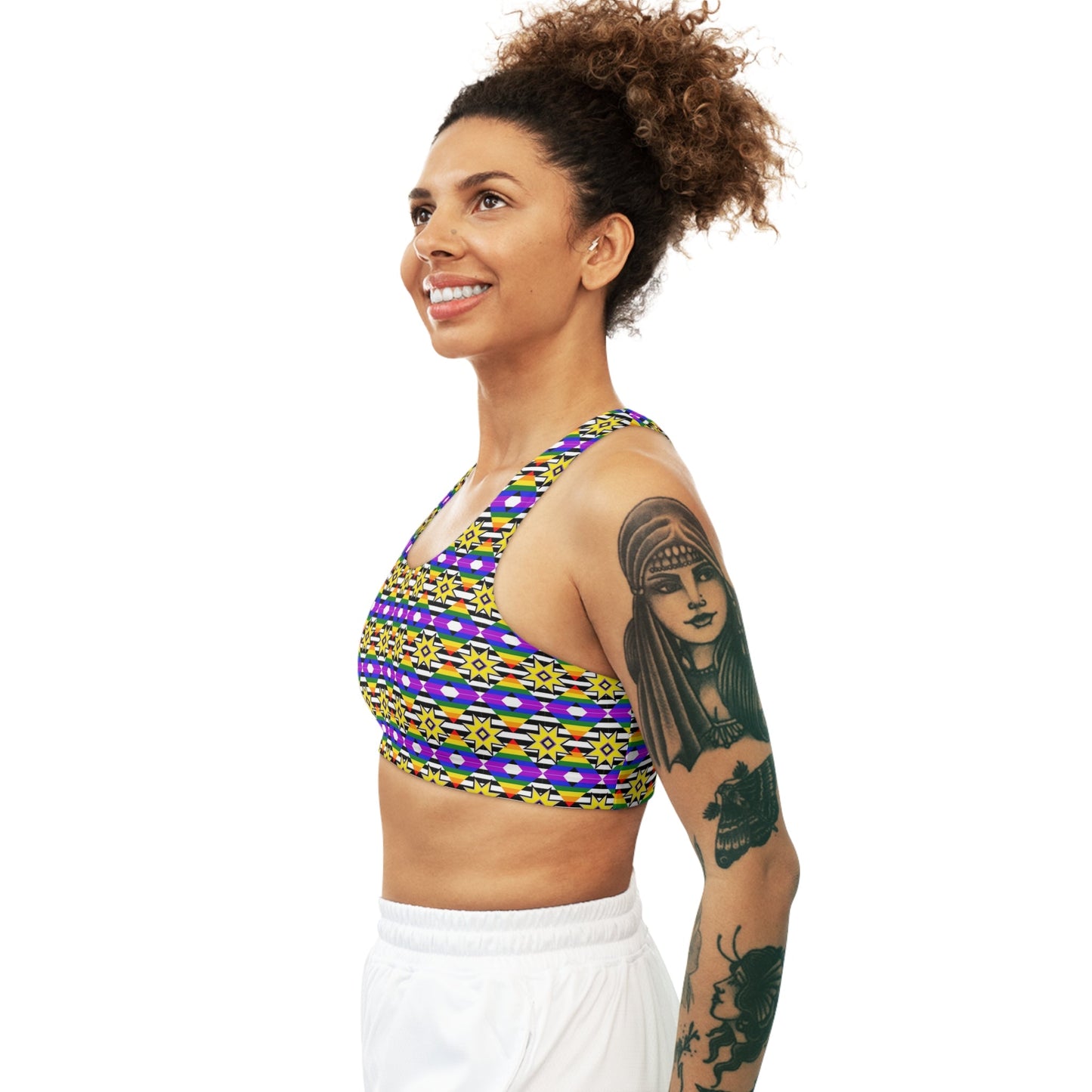 lgbtqia2s Seamless Sports Bra - Nikikw Designs