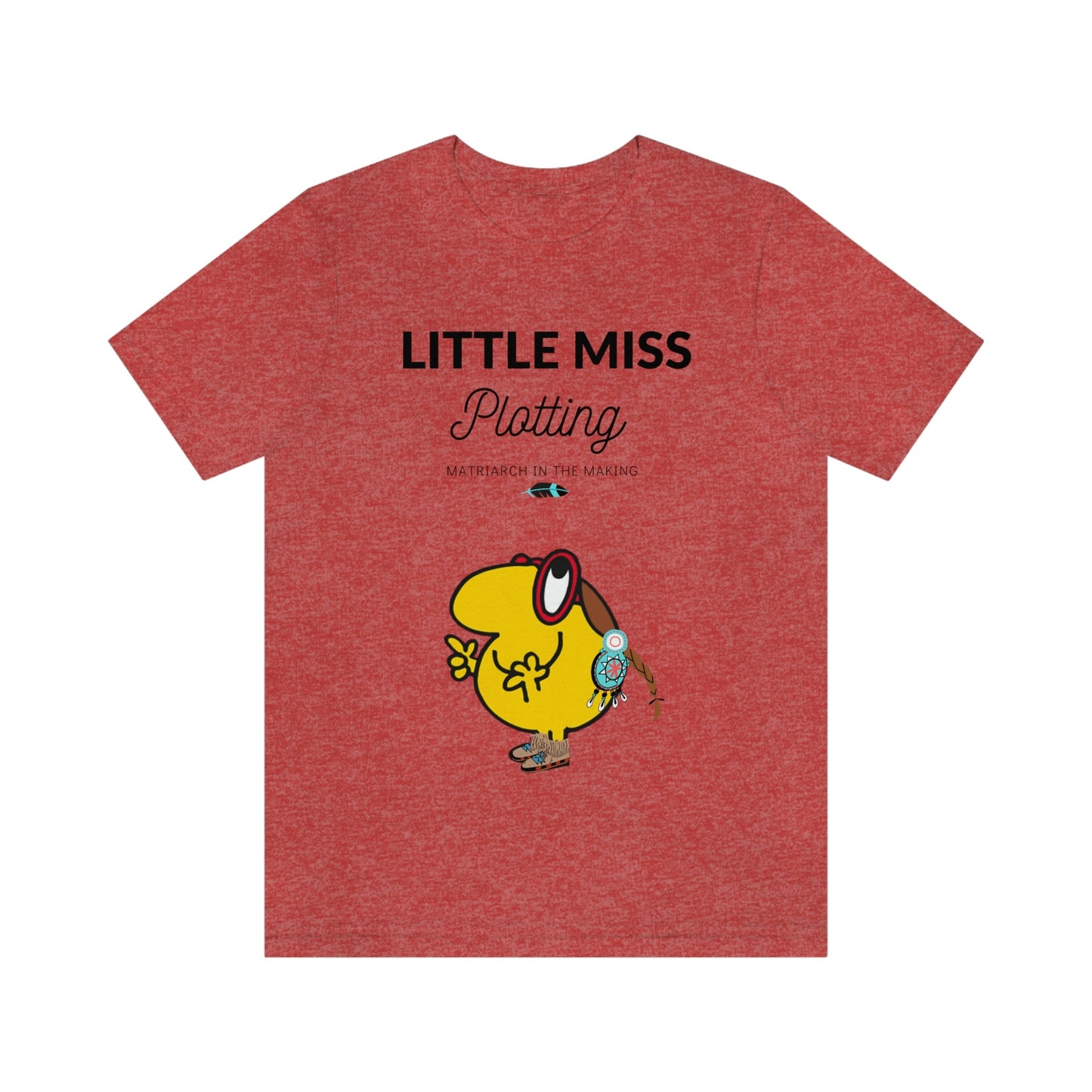 Little Plotter Native Women's Short Sleeve Tee - Nikikw Designs