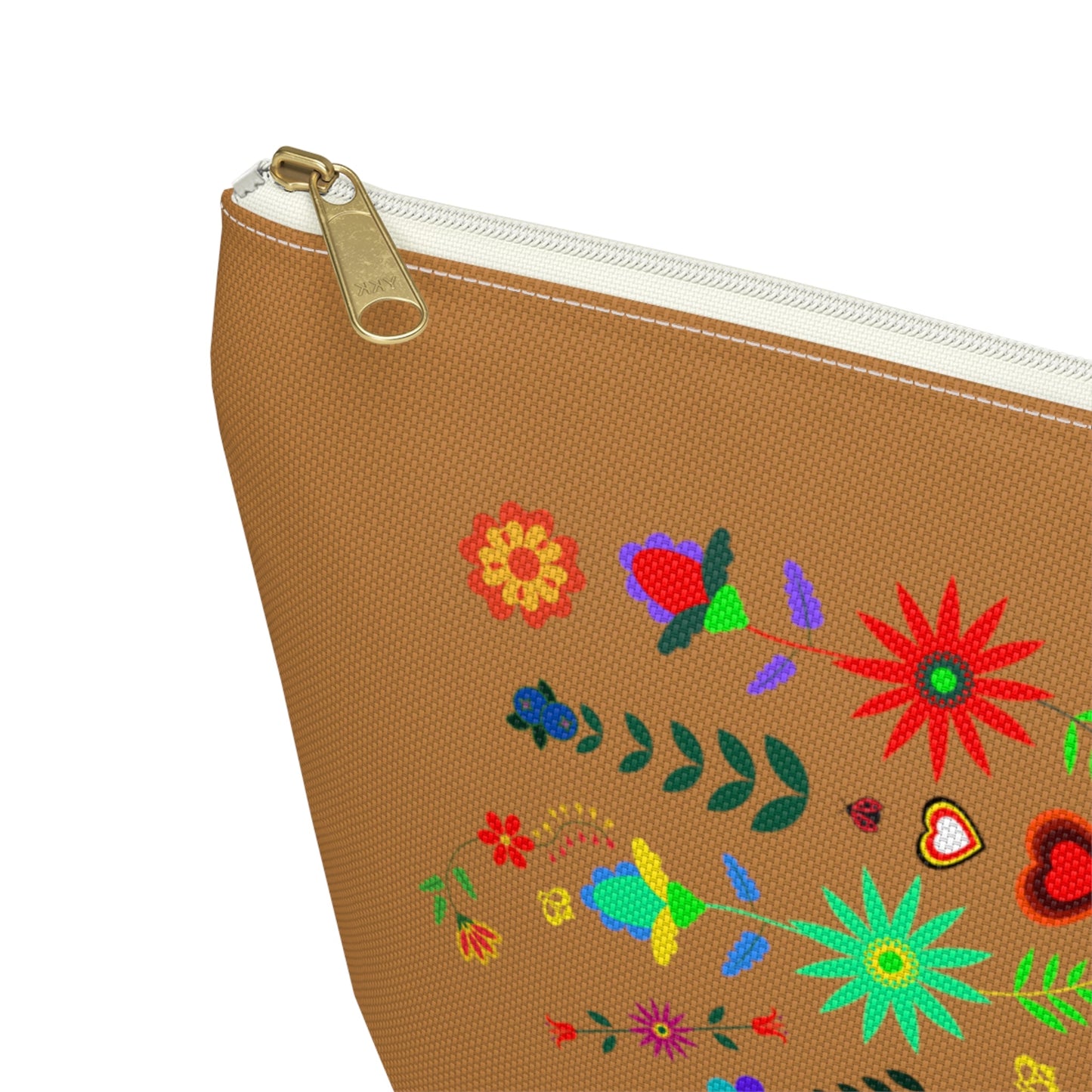 Native Accessory Pouch w T-bottom - Nikikw Designs