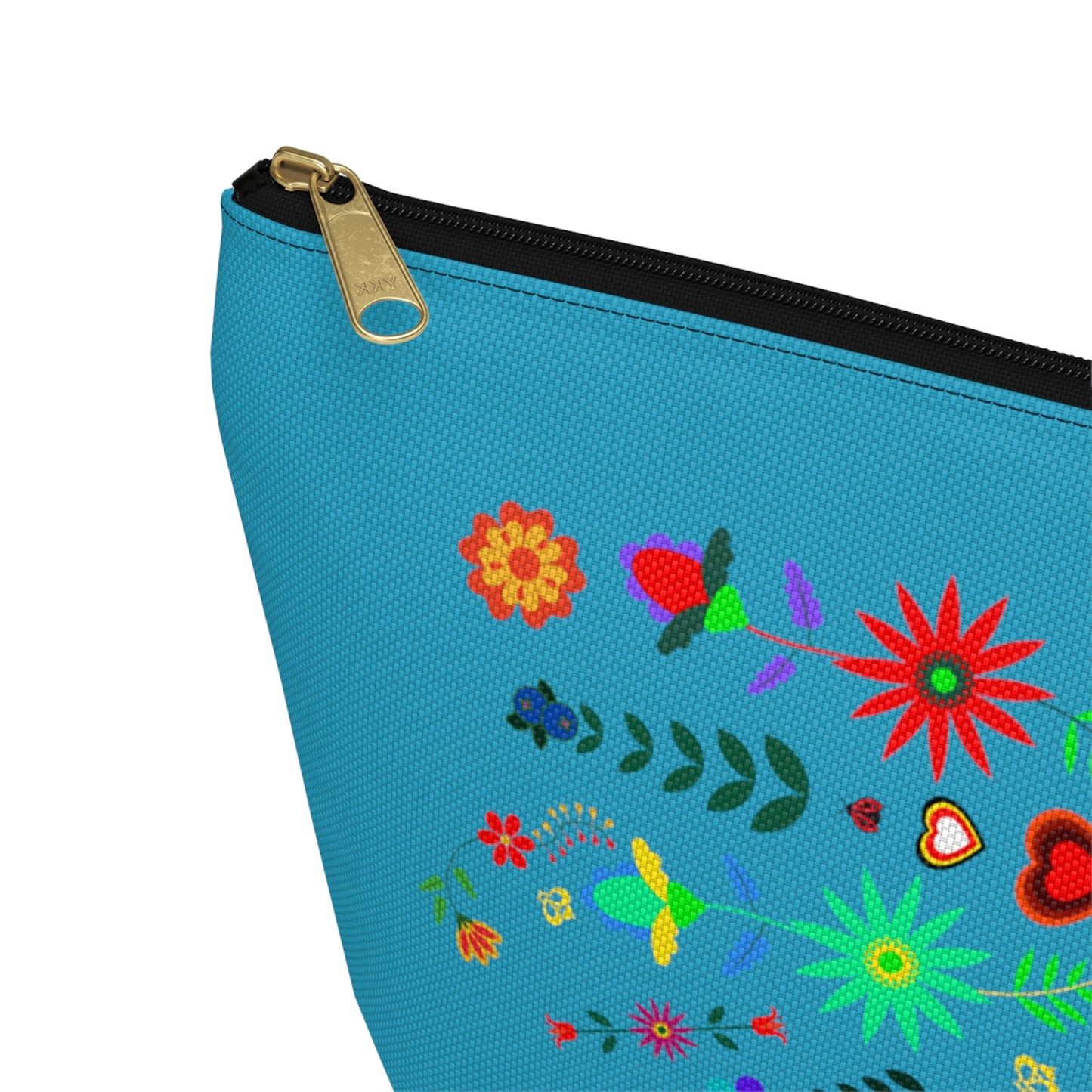 Native Accessory Pouch w T-bottom - Nikikw Designs