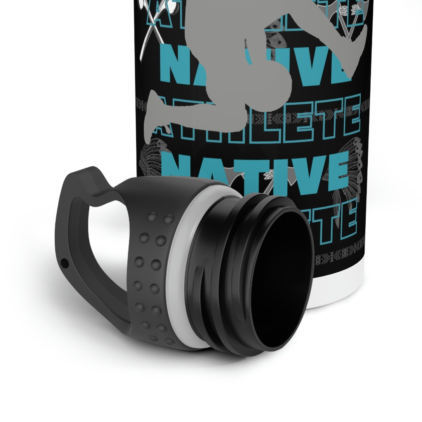 Native Athlete Stainless Steel Water Bottle - Nikikw Designs