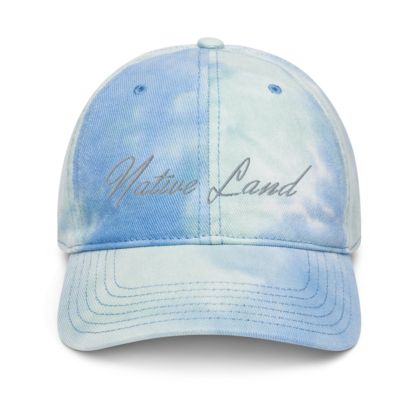 Native Land Indigenous Land Tie dye hat - Nikikw Designs