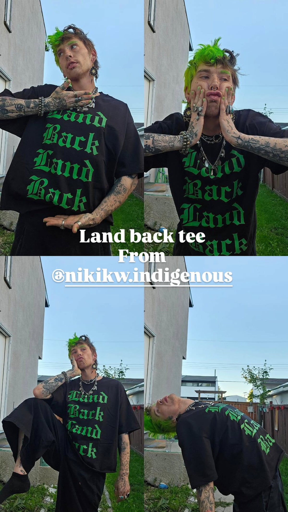 Land Back Tall Beefy-T® T-Shirt