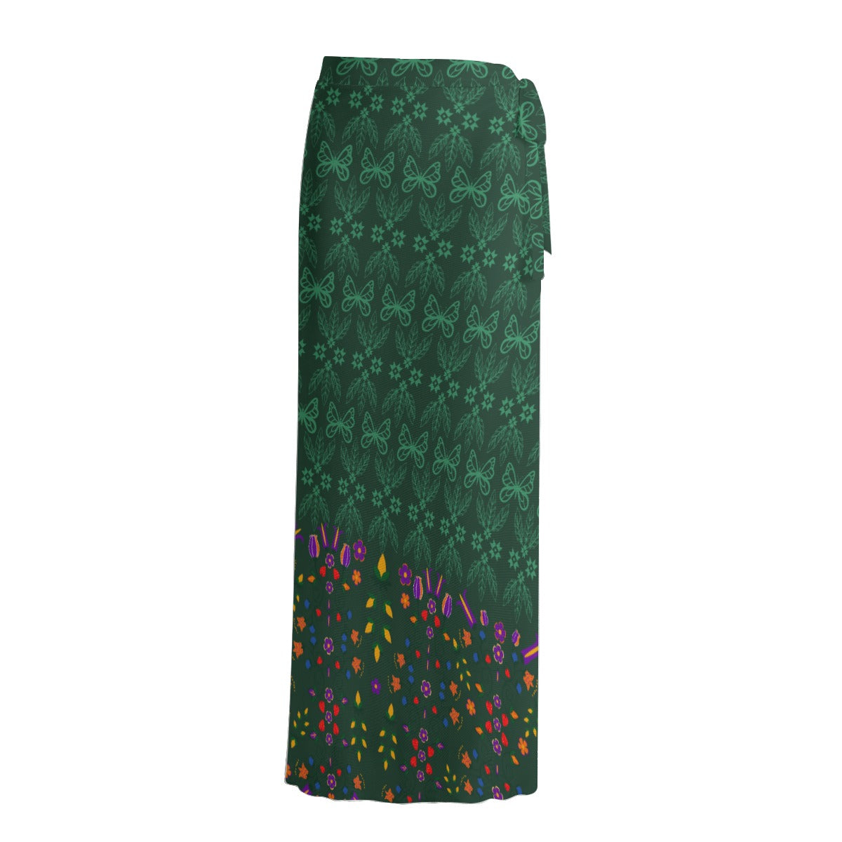 Butterfly Floral Sheer Lounge Thong Set