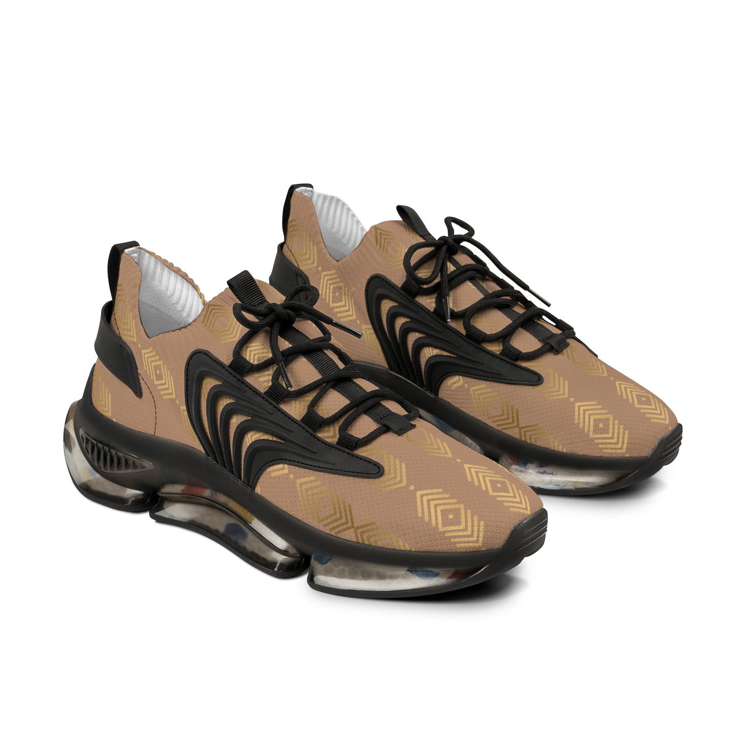 Men's Native Print Mesh Sneakers