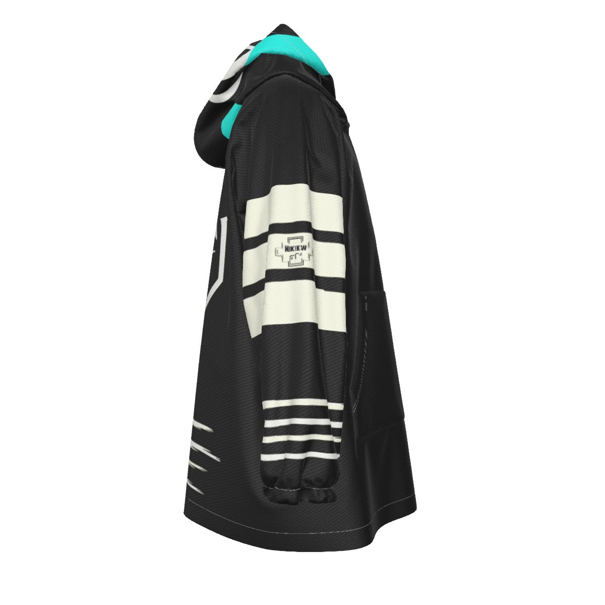 Kid's maskwa ᒪᐢᑲ Bear Sherpa Fleece Hoodie Blanket