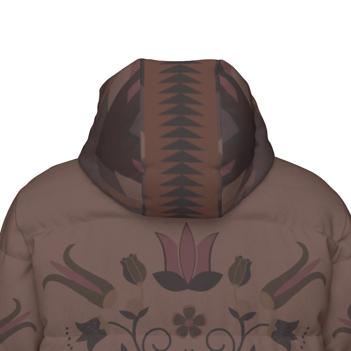 Woodland Bear Long Down Jacket