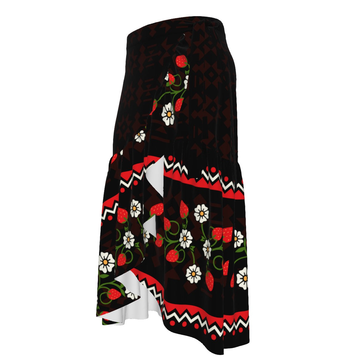 Strawberry HeartBerry Wrap Skirt