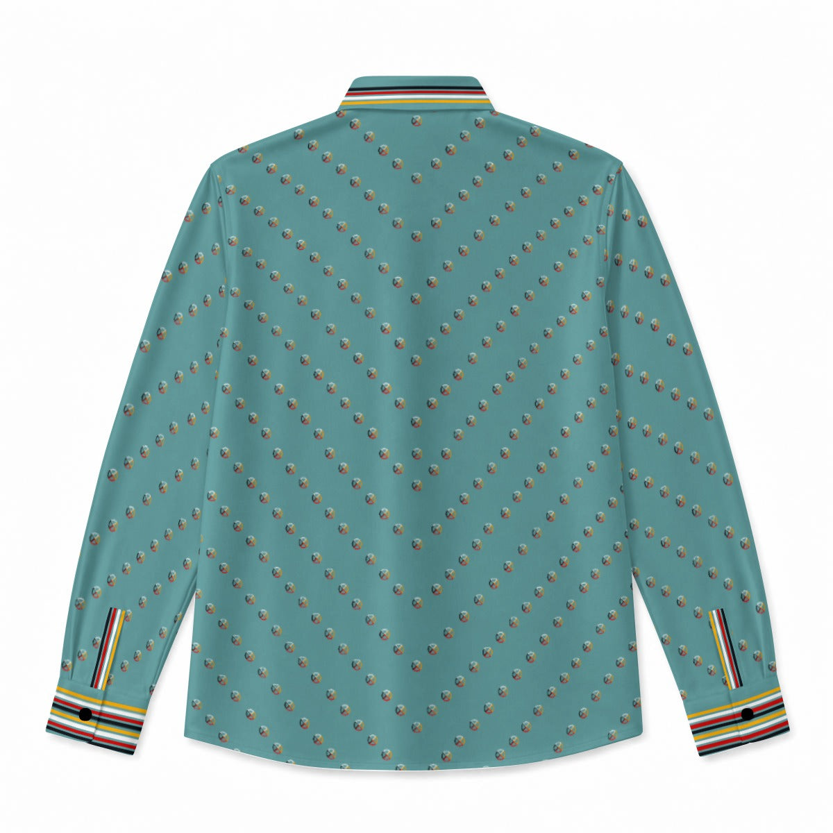 Medicine Wheel Men's Silky Slim Fit Shirt