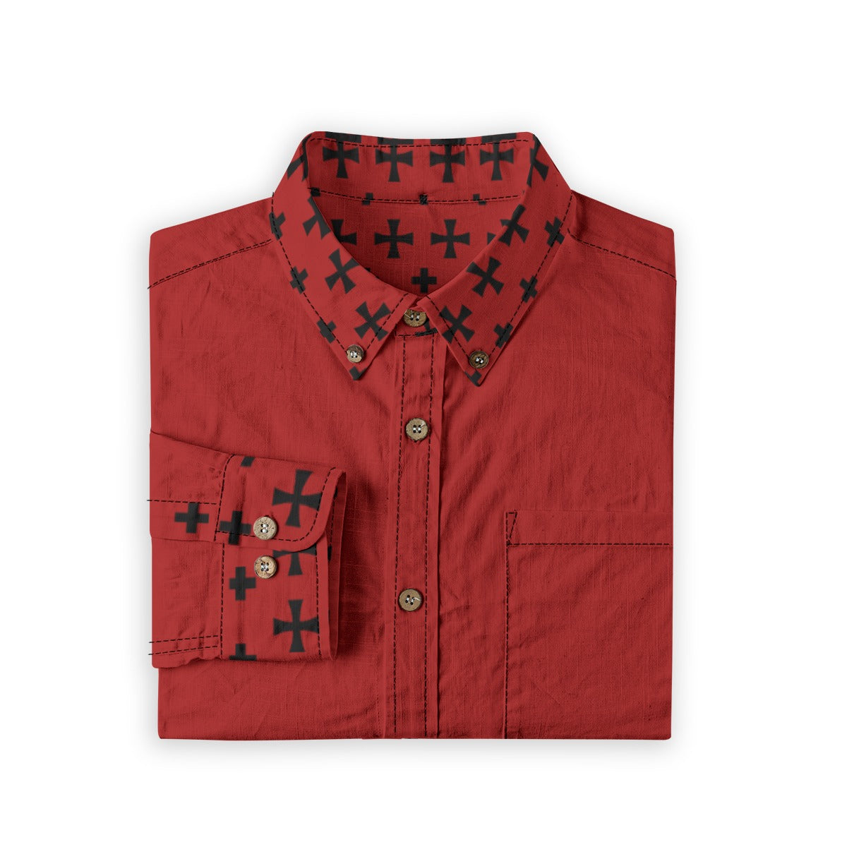 Tribal Cotton Long Sleeve Shirt