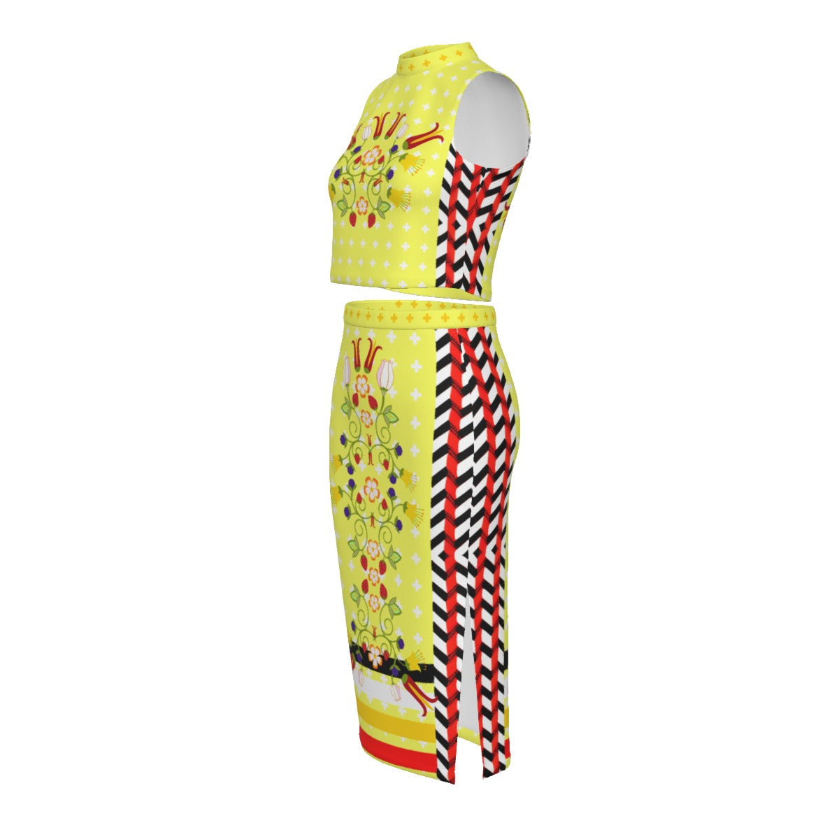 Modish Neechie Pencil Skirt Set