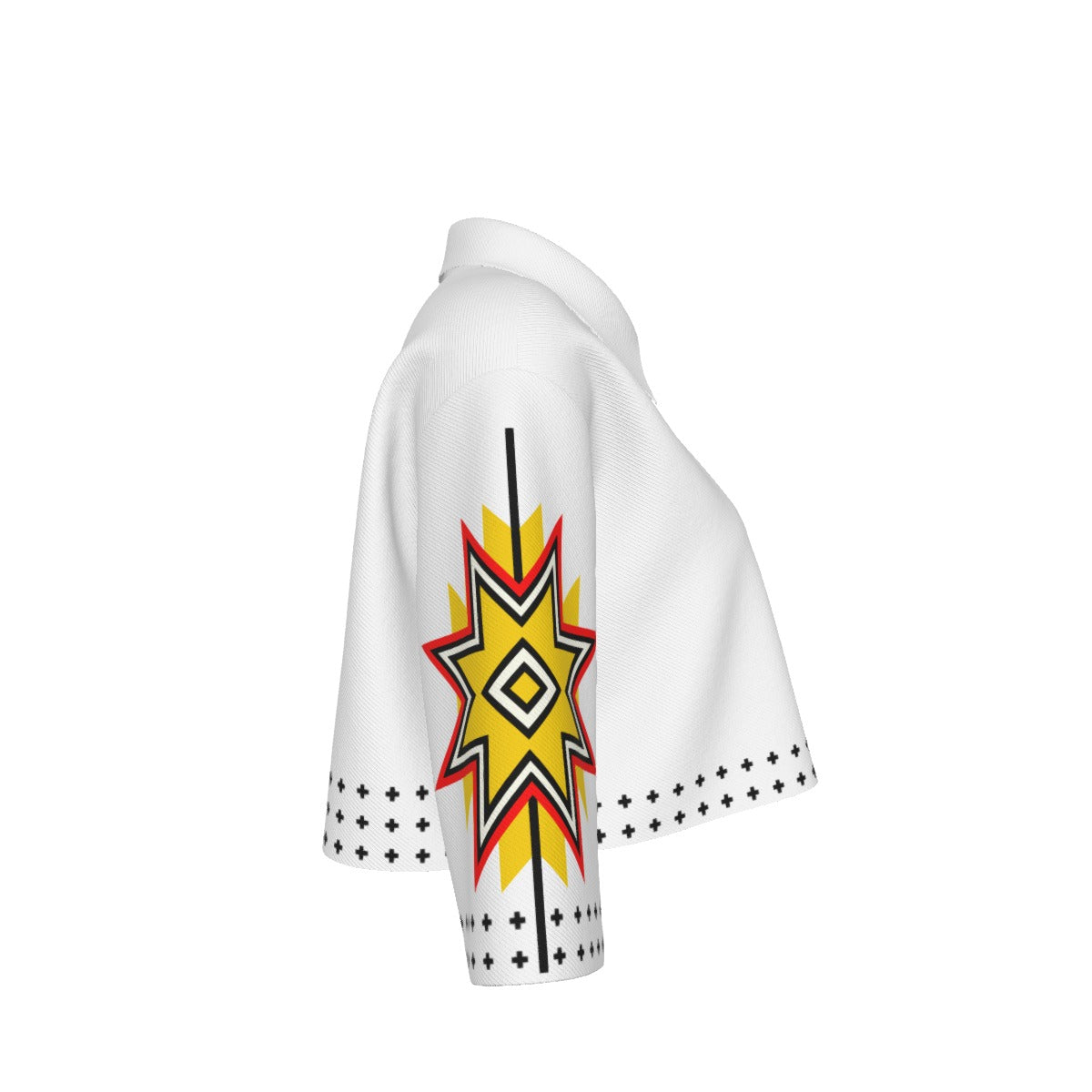 Warrior Fire Star Cropped Jacket