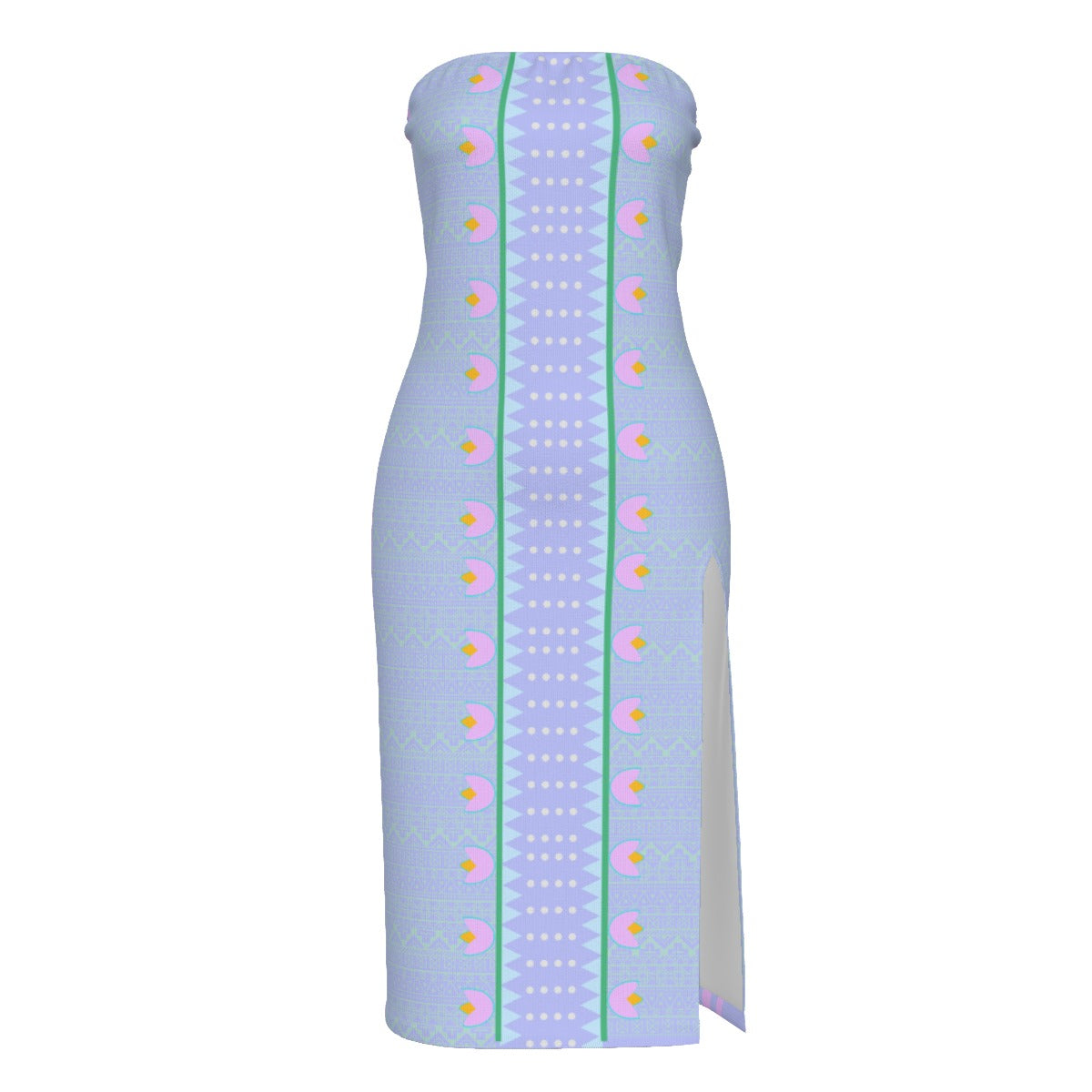 Floral Tube Top Dress