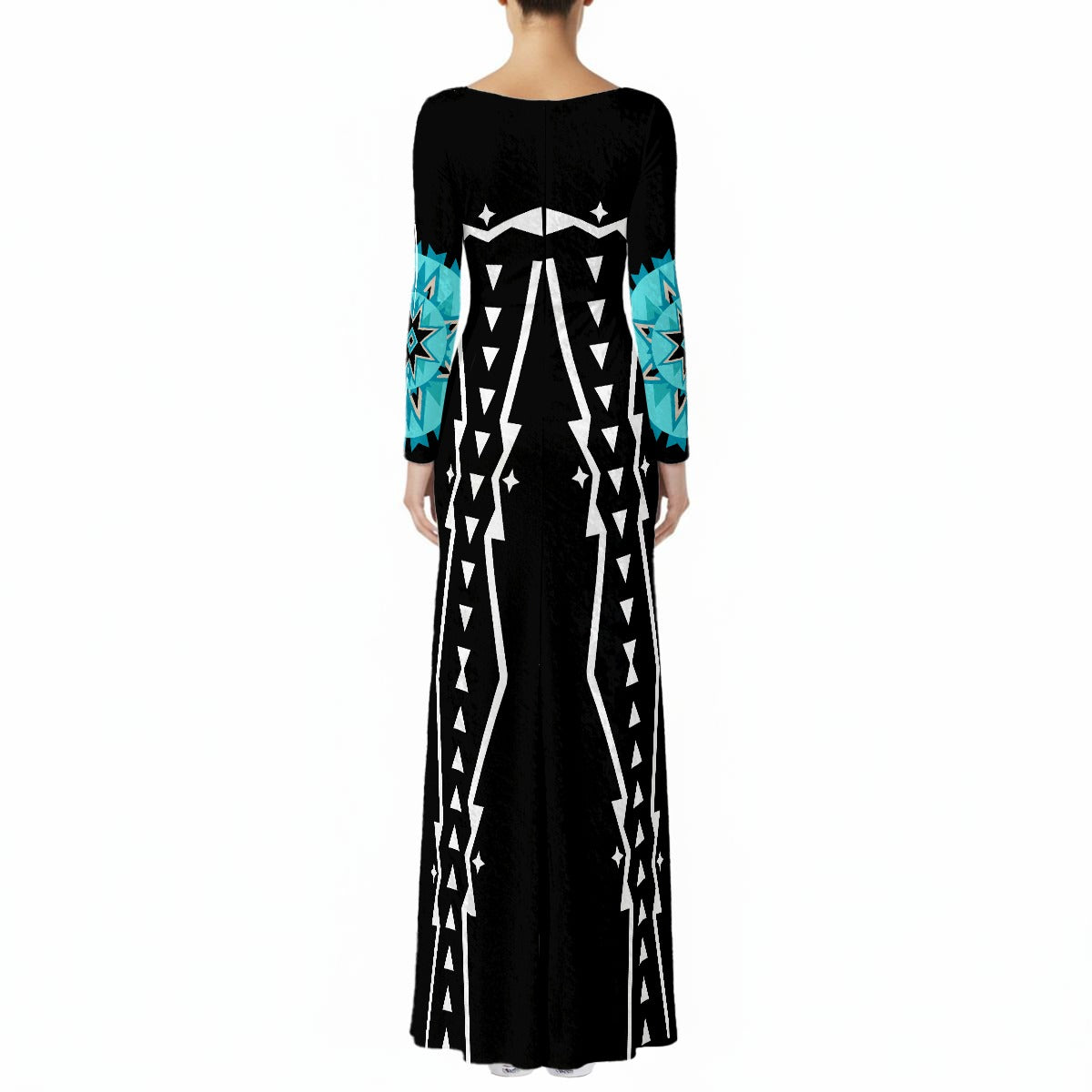 Indigenous Fashion Velvet Maxi 