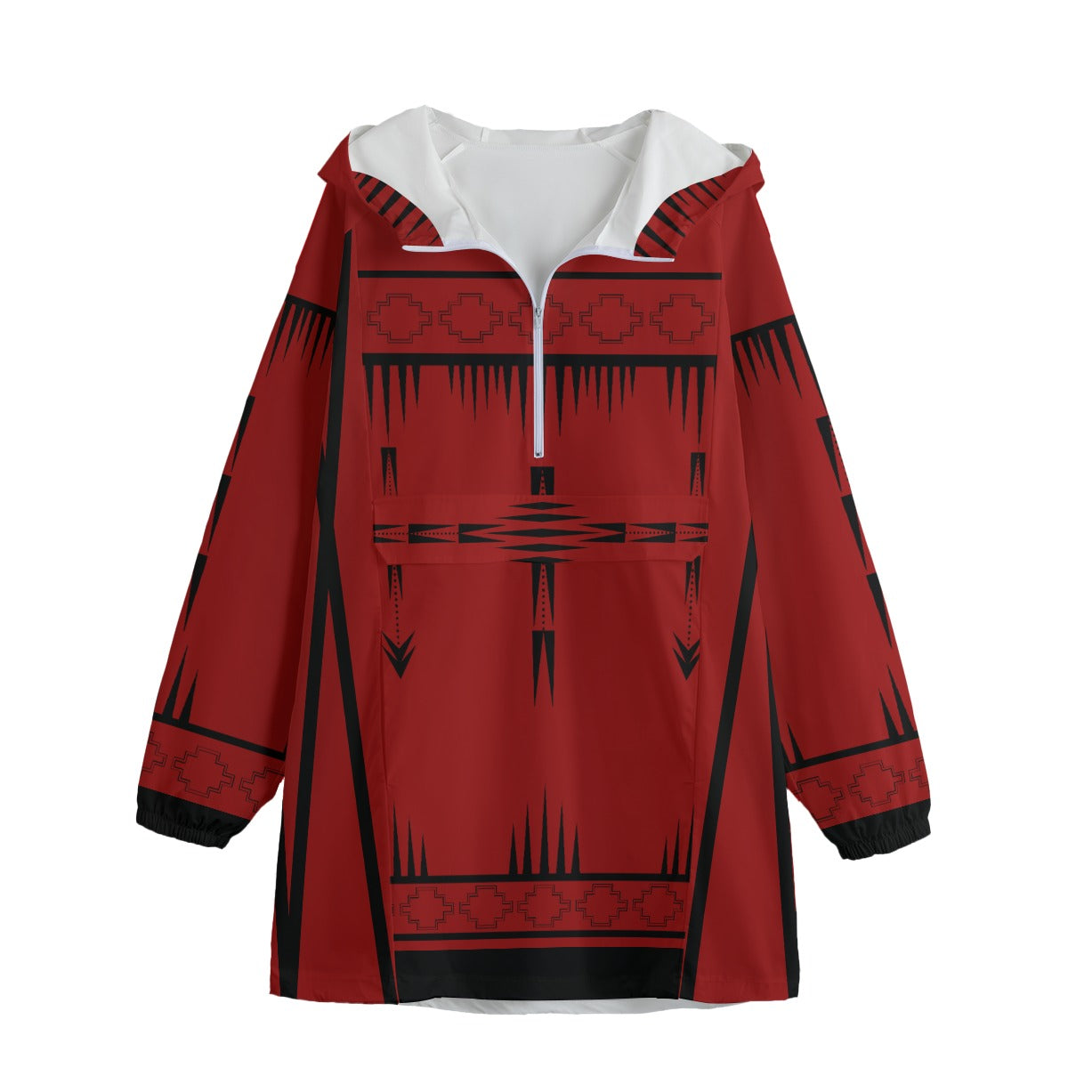 Native Print Long Jacket