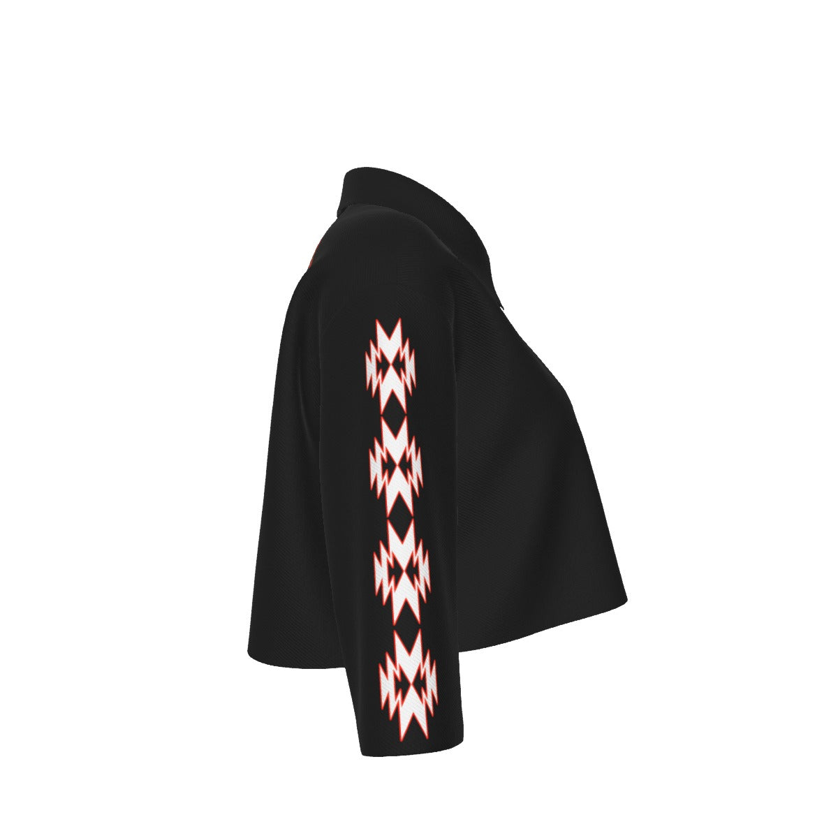 Graffiti Decolonize Cropped Jacket
