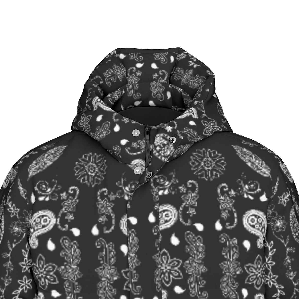 Bandana Long Down Jacket