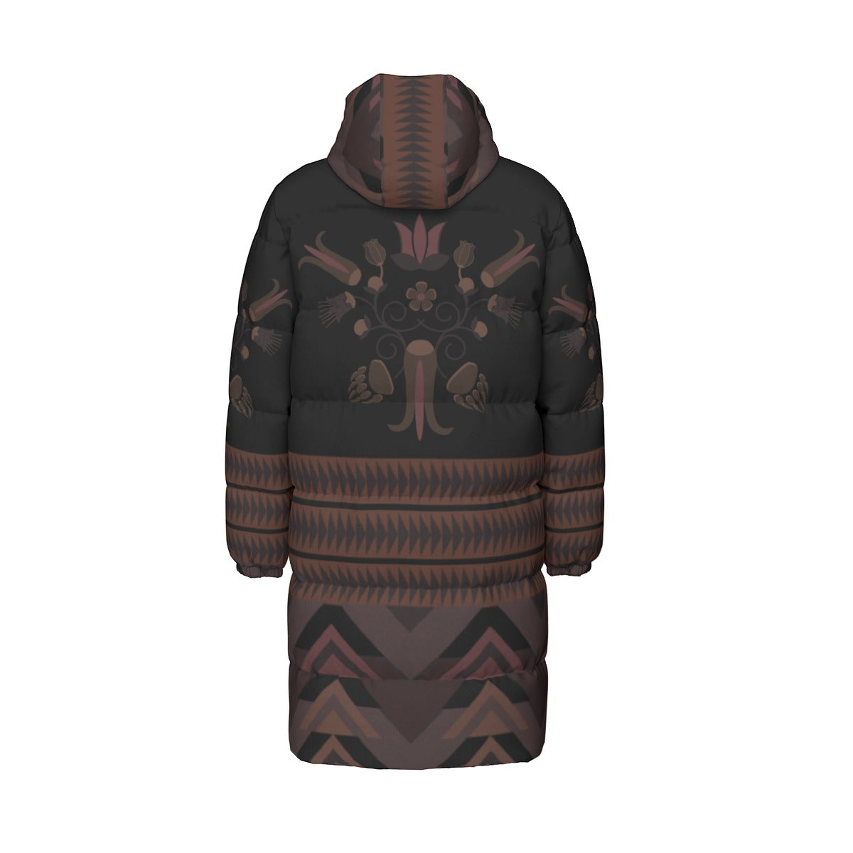 Woodland Bear Long Down Jacket