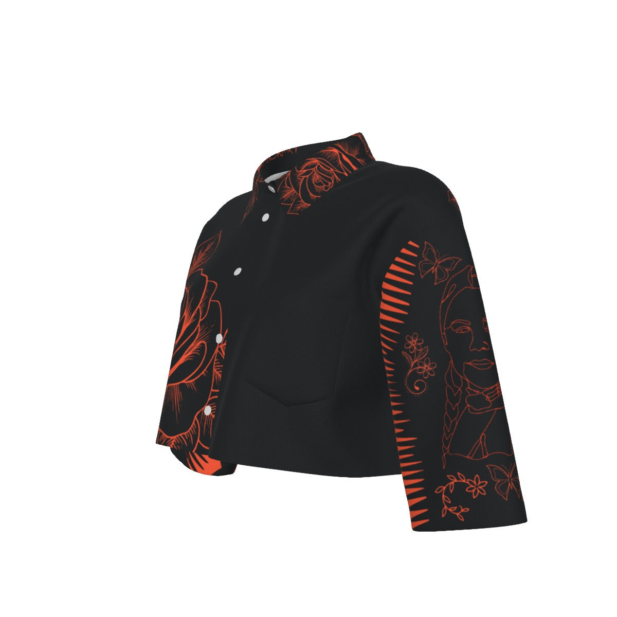 Matriarch Cropped Cotton Jacket