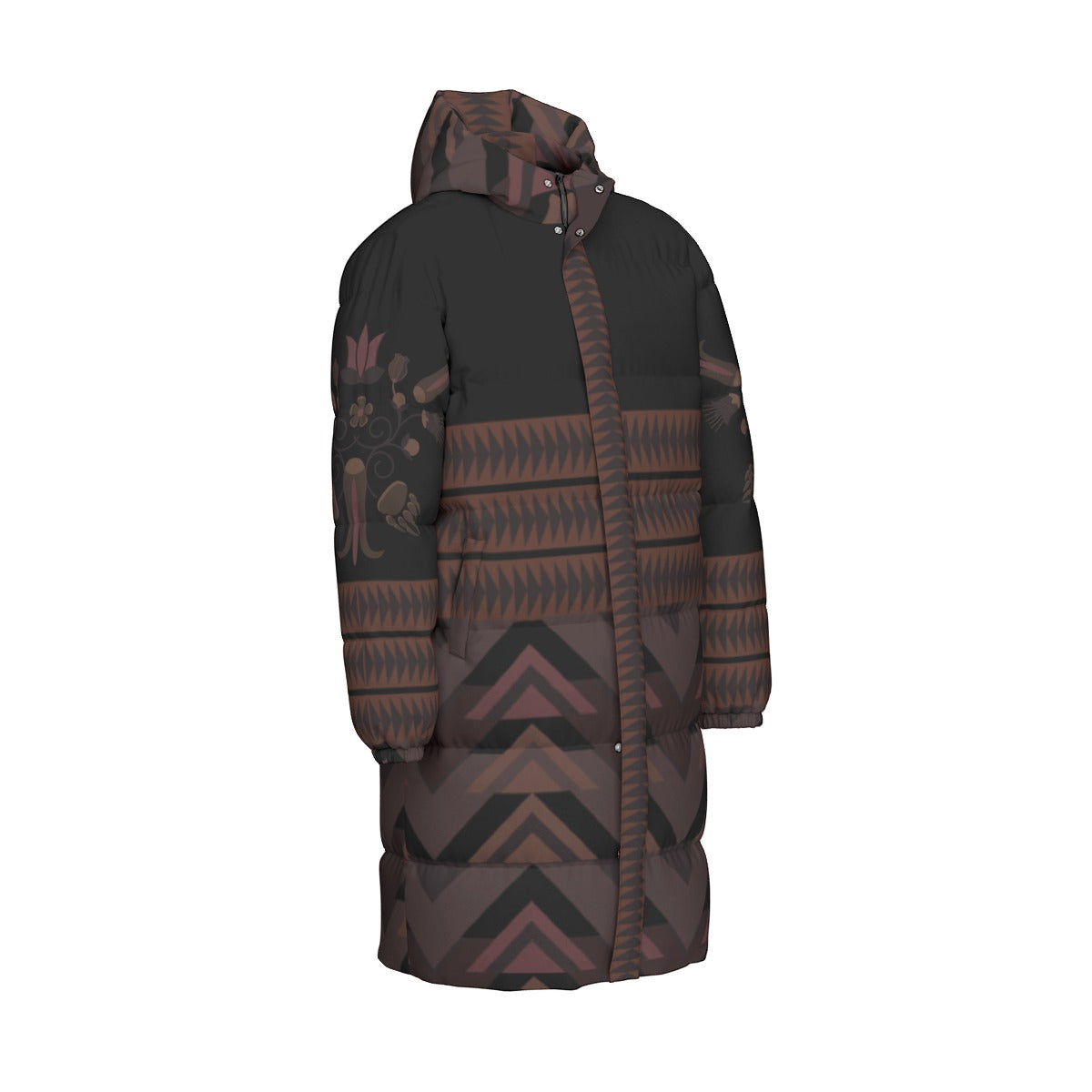 Woodland Bear Long Down Jacket