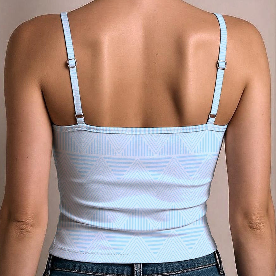 Bear ᒪᐢᑲᐧ maskwa Spaghetti Strap Tank Top