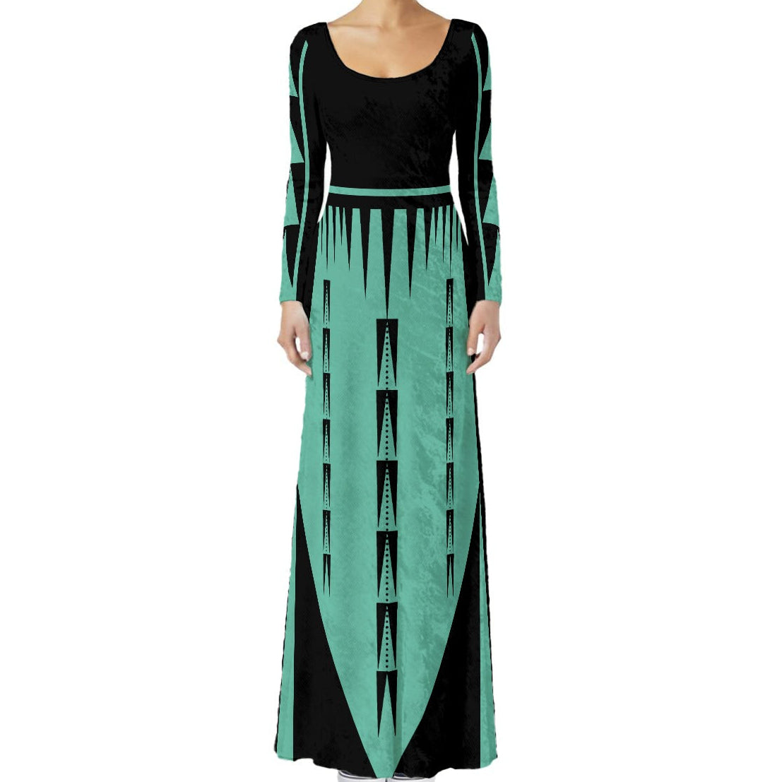 Indigenous Fashion Velvet Maxi 