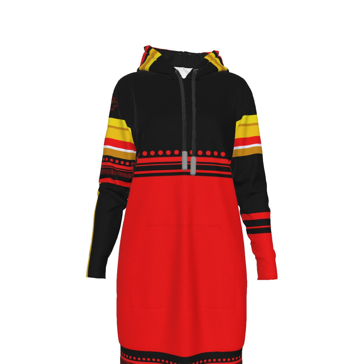 Float Like a Feather Hoodie Dress