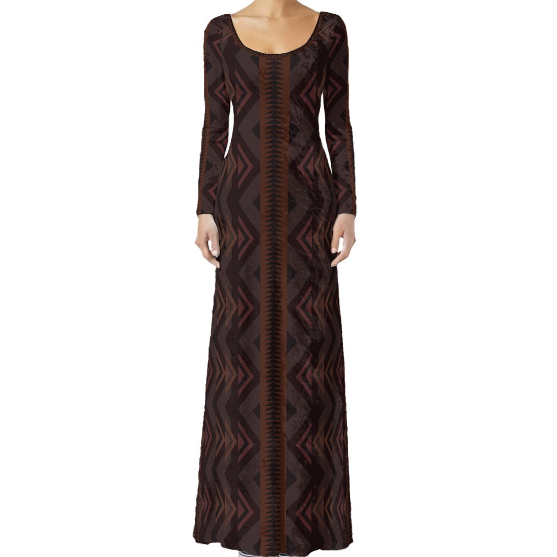 Arrows of Destiny Maxi Dress