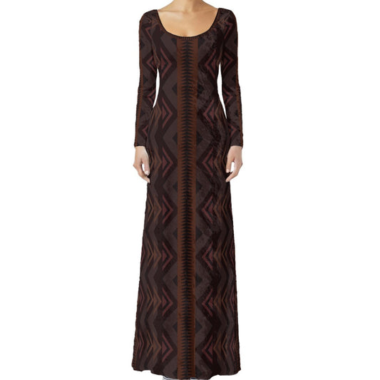 Arrows of Destiny Maxi Dress