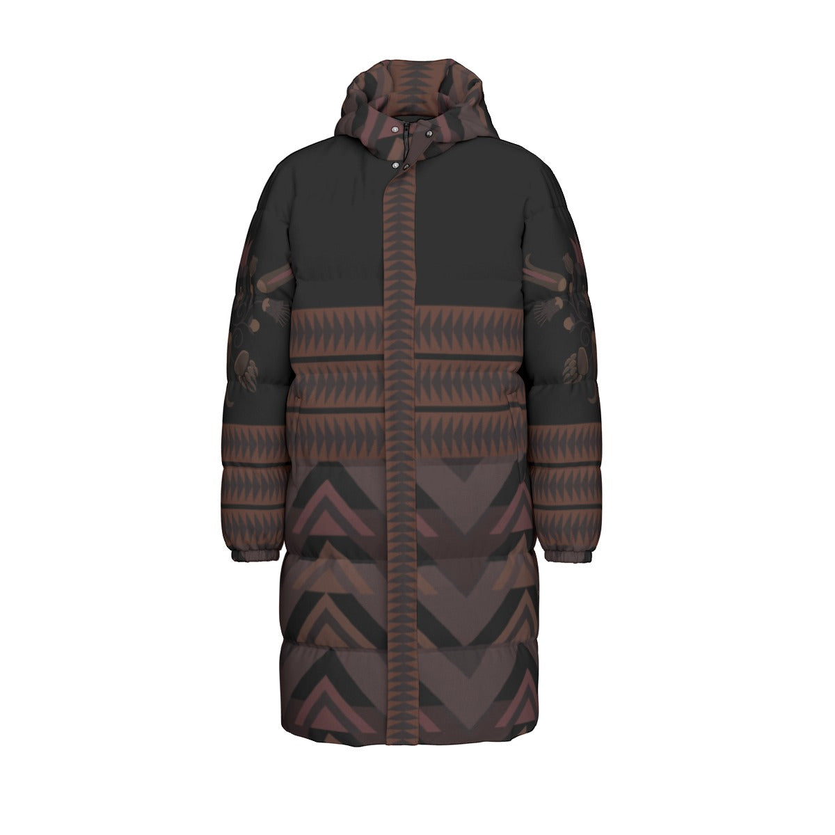 Woodland Bear Long Down Jacket