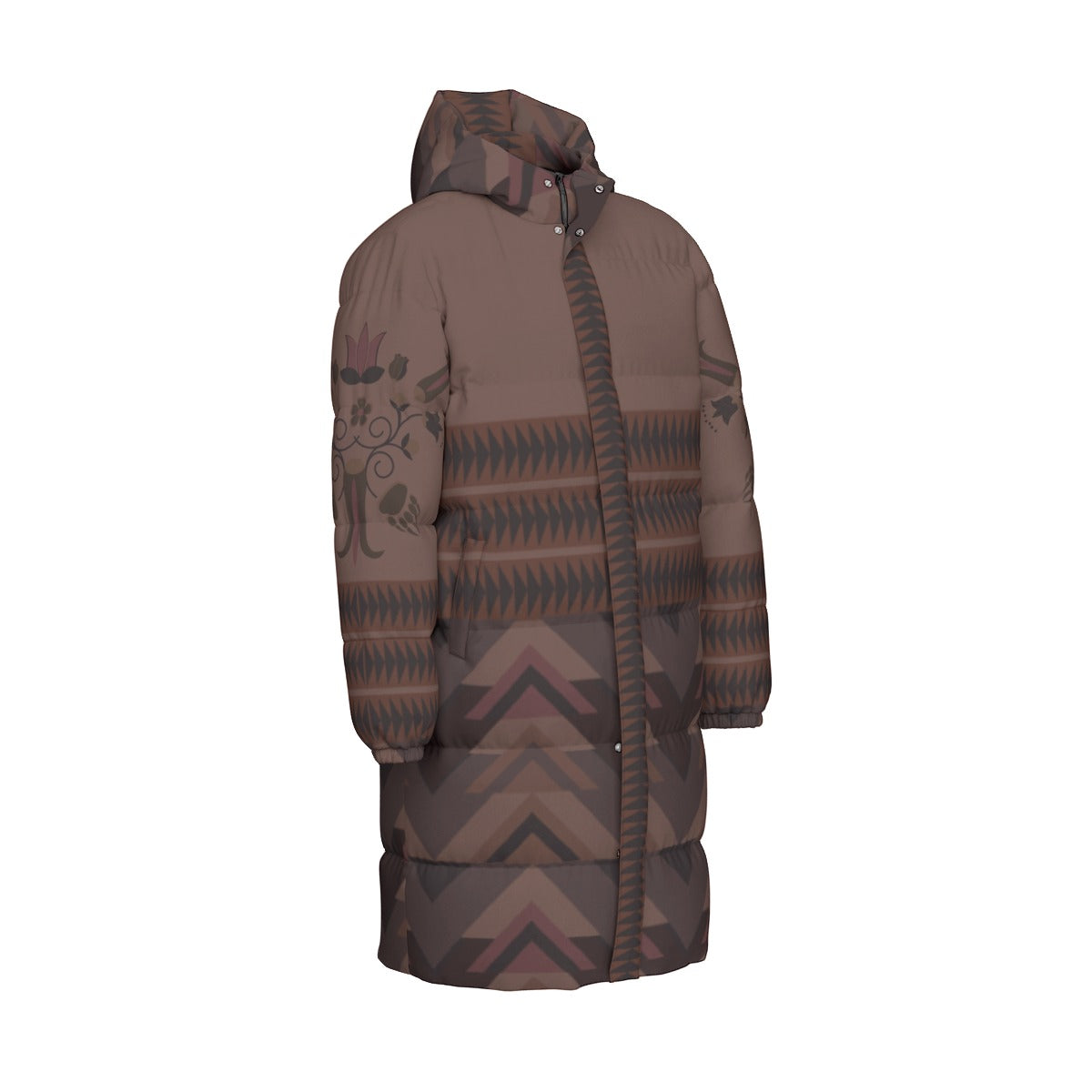 Woodland Bear Long Down Jacket