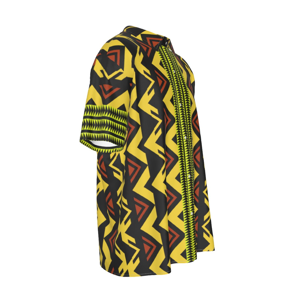 kinepikos ᑭᓀᐱᑯᐢ Garter Snake Silky Short-Sleeved Shirt